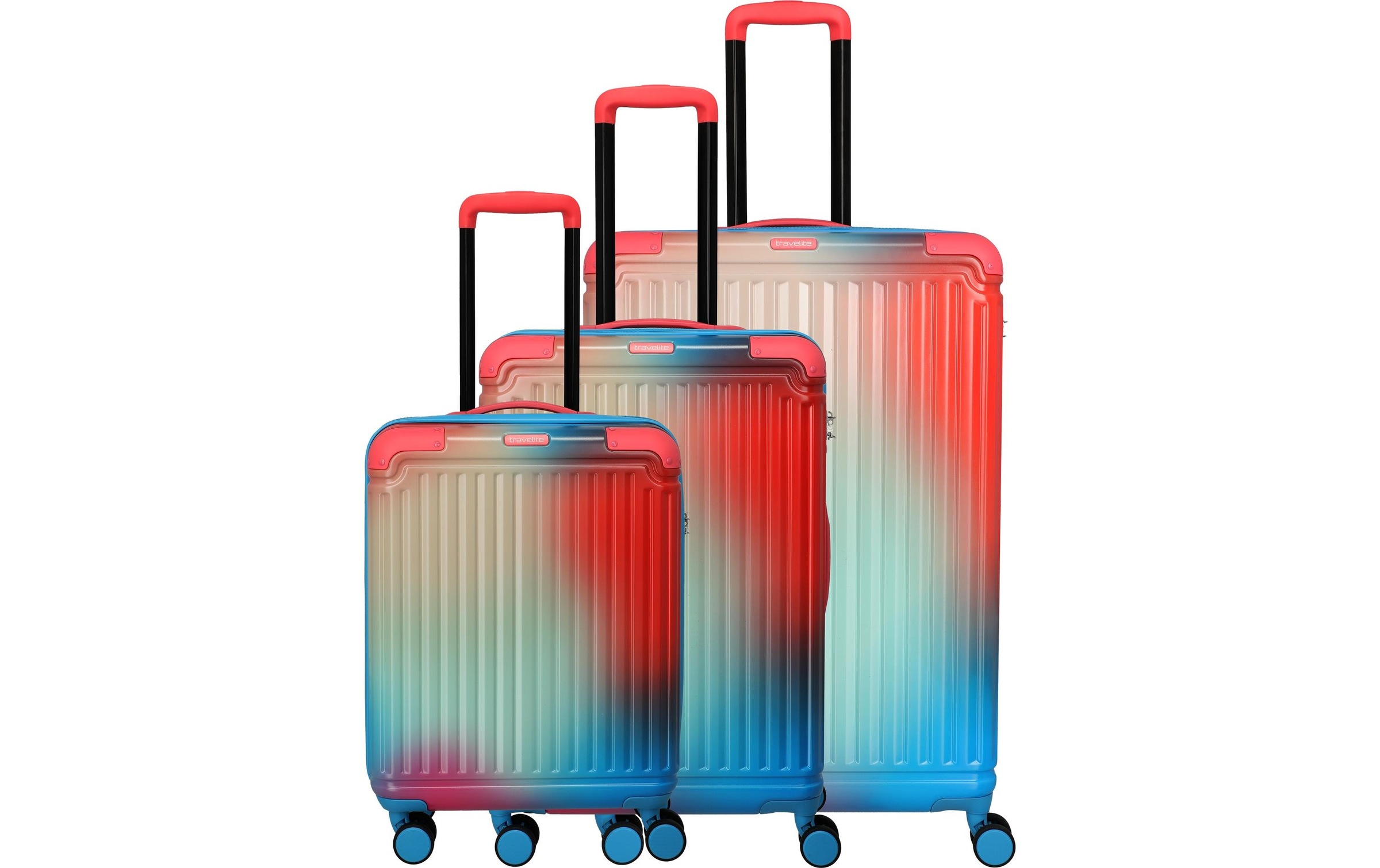 travelite Kit trolley »CRUISE 3-teilig, gesamt 202 l«
