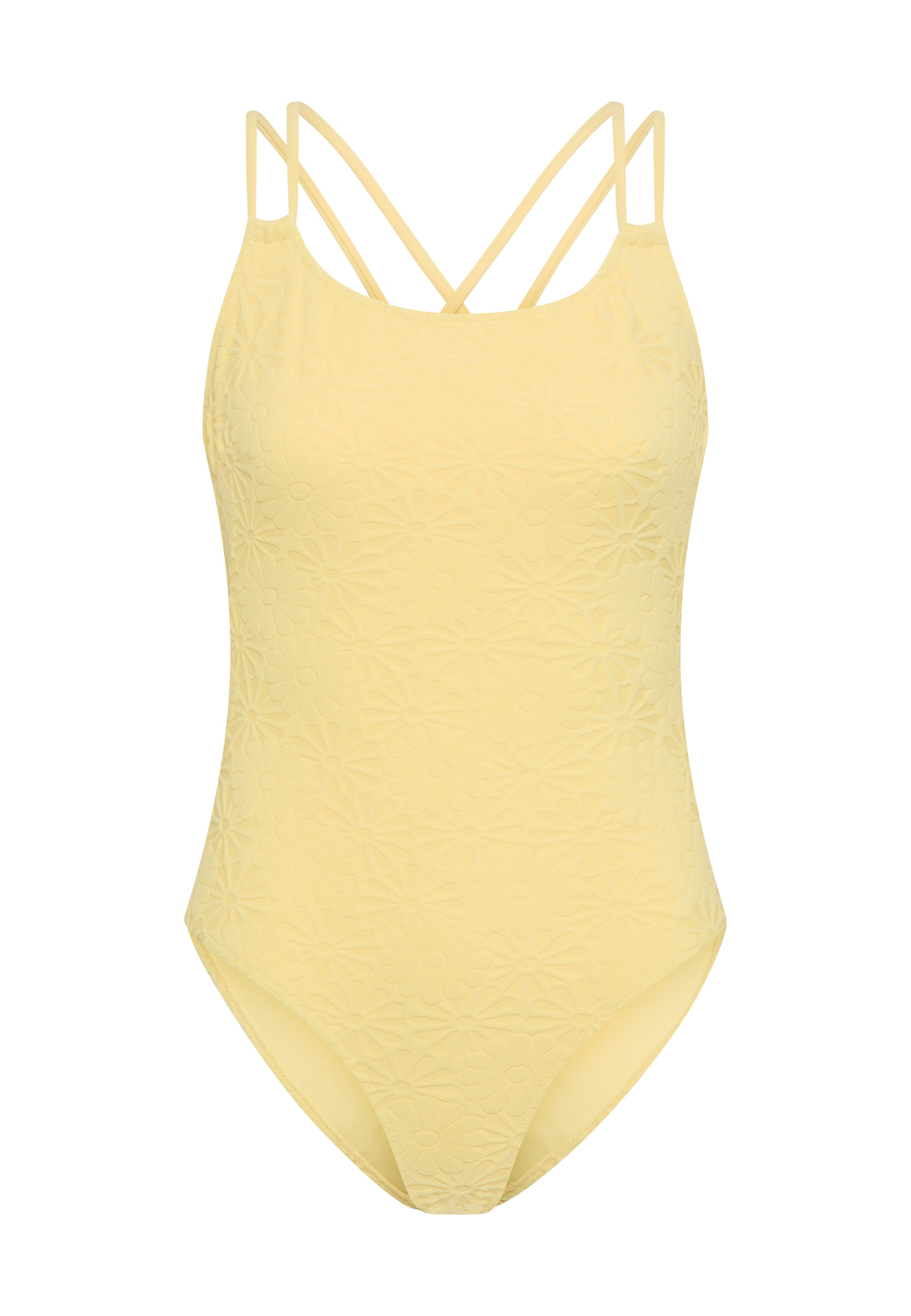 LSCN by LASCANA Badeanzug aus trendiger Strukturware