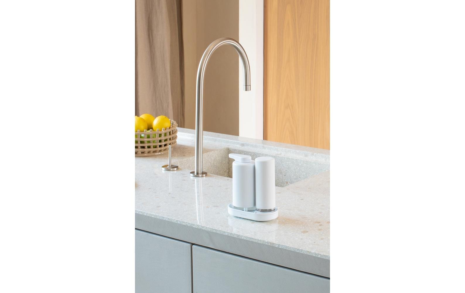 Brabantia Badaccessoire-Set »Sink Style 400 ml, Weiss«