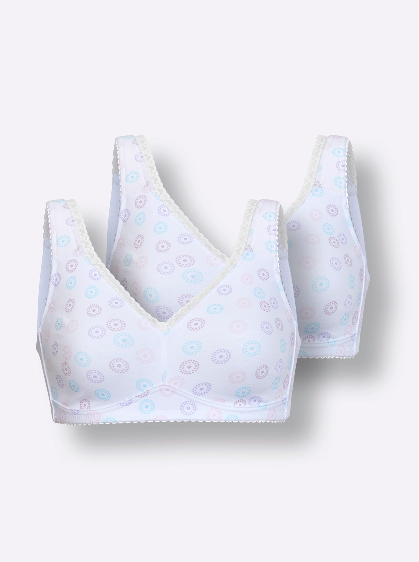 wäschepur Soutien-gorge sans armatures 2-Stück-Packung, 2 cuis