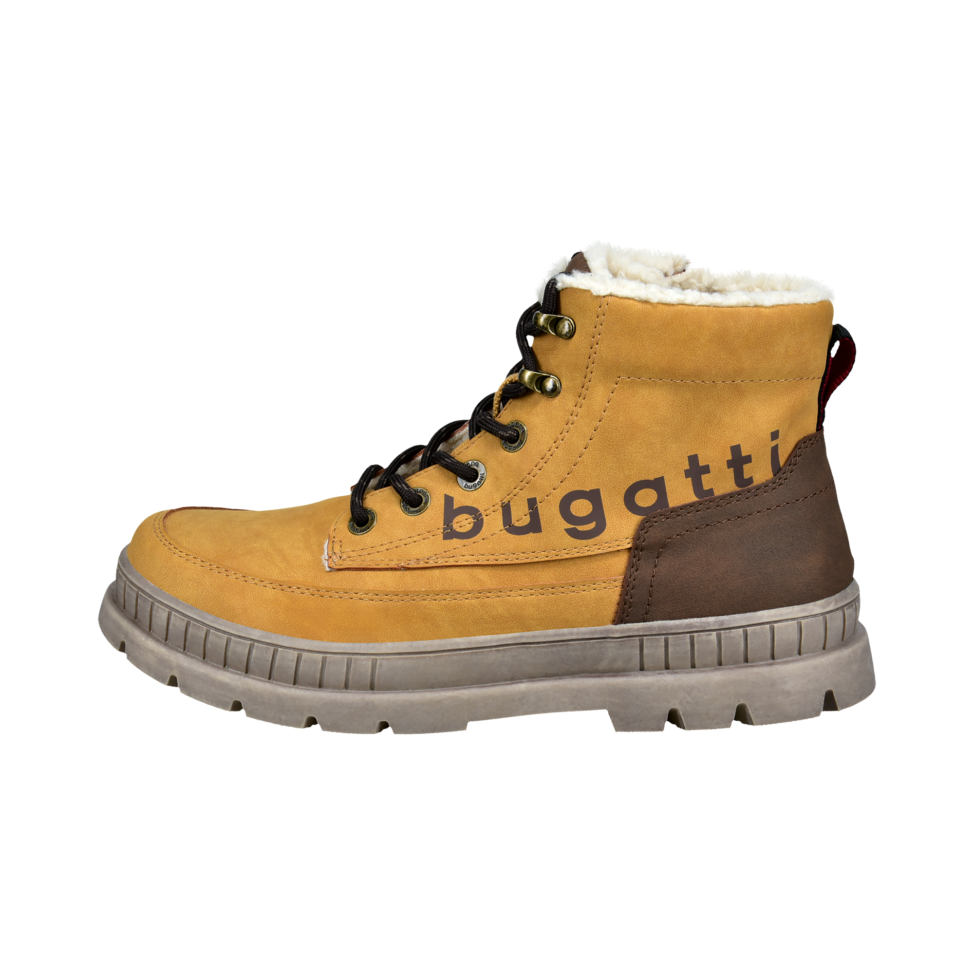 bugatti Winterboots  Plateauboots, Schnürboots mit Plateausohle
