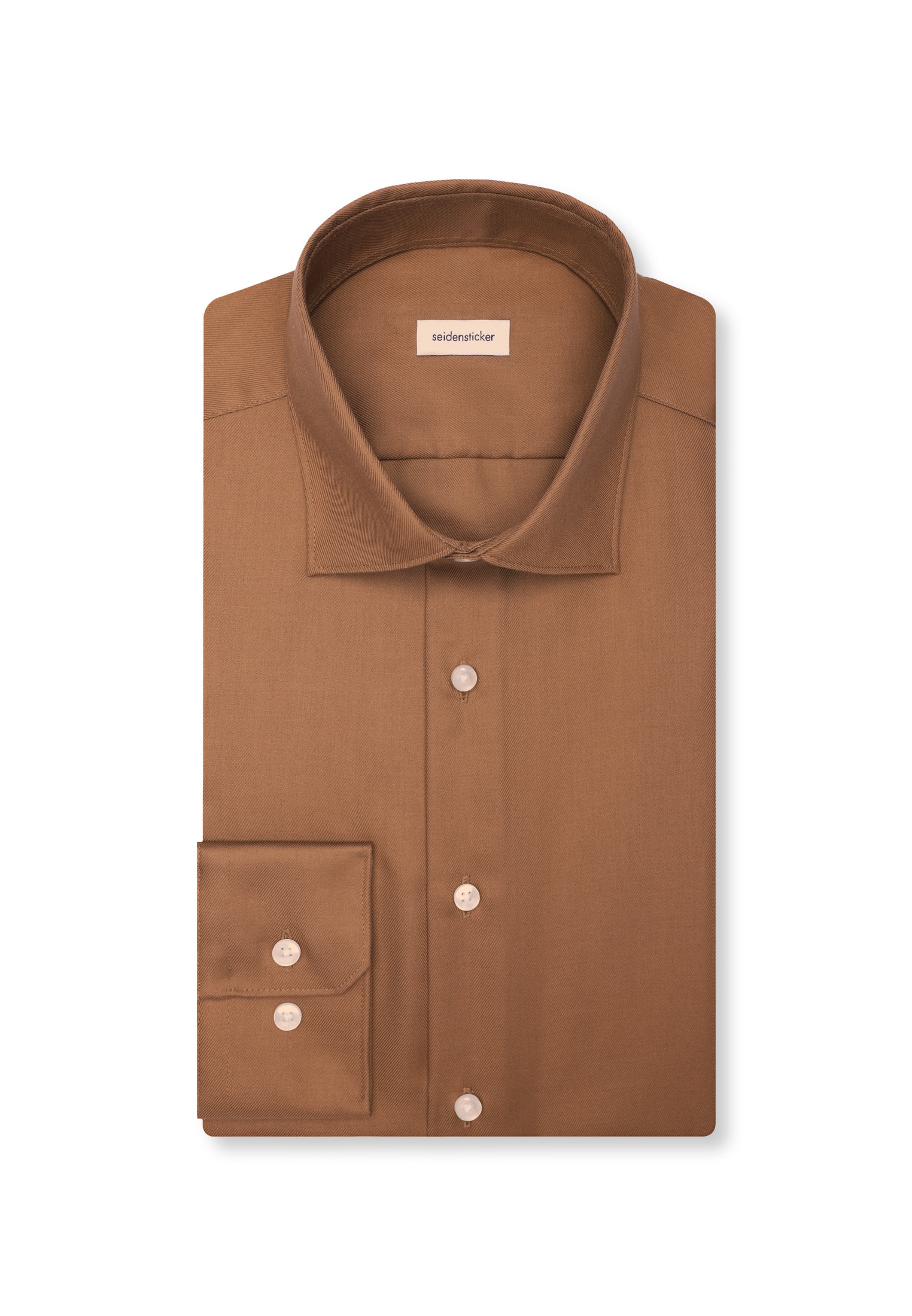 seidensticker Businesshemd »Schwarze Rose« Shaped 1/1 Kentkragen Uni