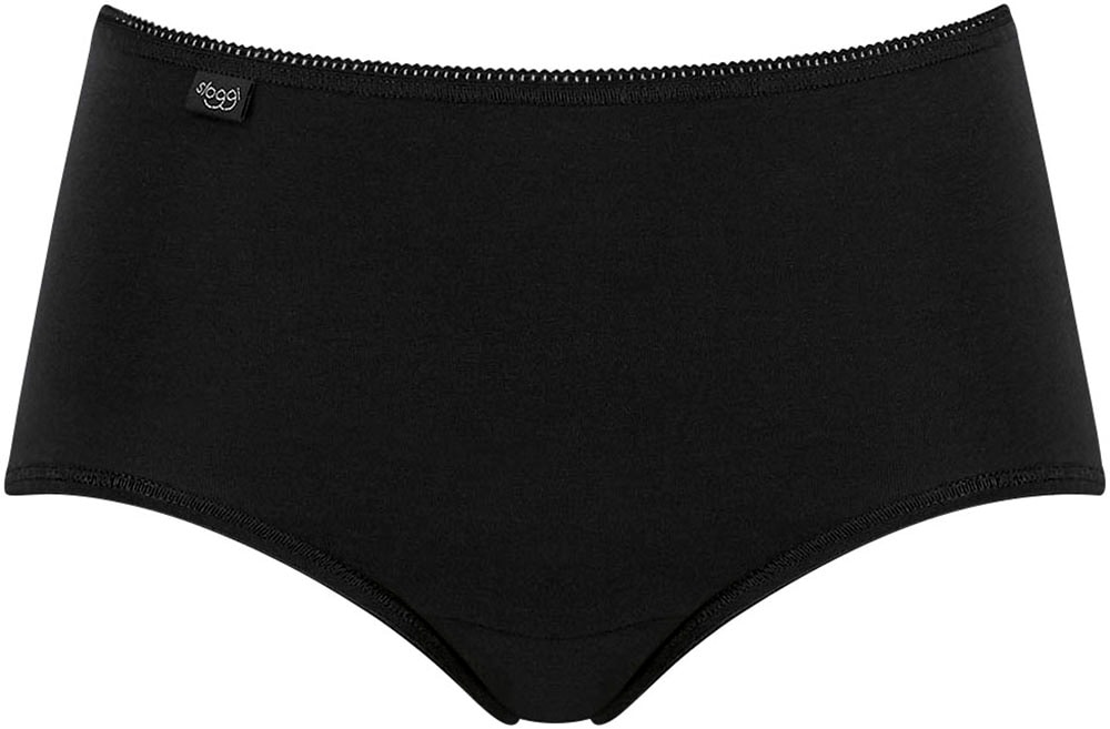sloggi Midislip »24/7 Cotton« 3er Pack,  Spitze, blickdicht, weiche Baumwollmischung, elastisch