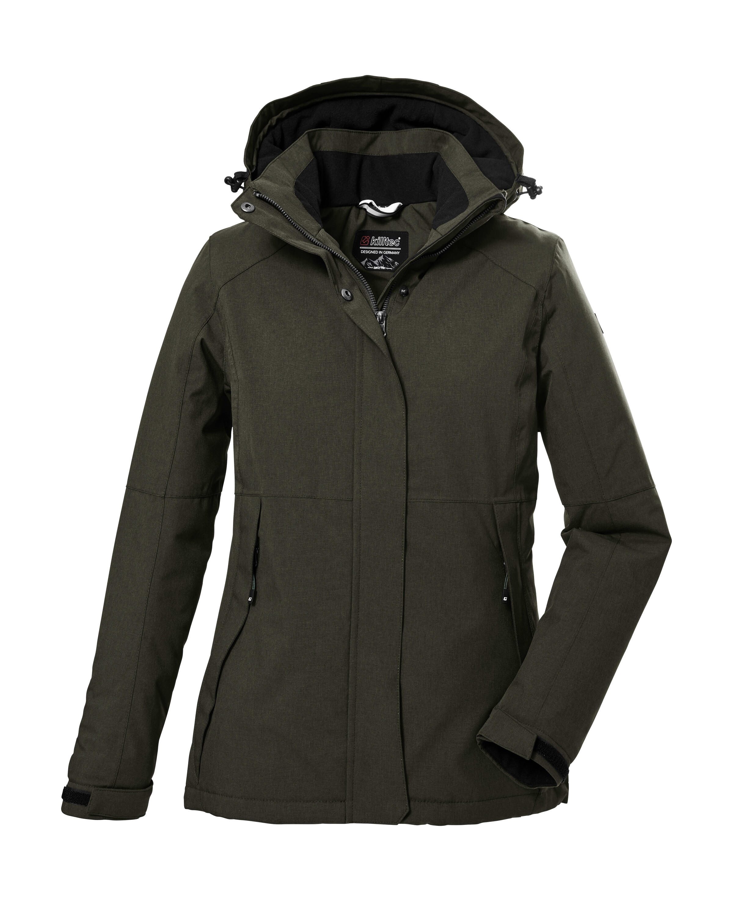Killtec Outdoorjacke »KOW 37 WMN JCKT« Wasserdichte Damen Funktionsjacke mit abnehmbarer Kapuze