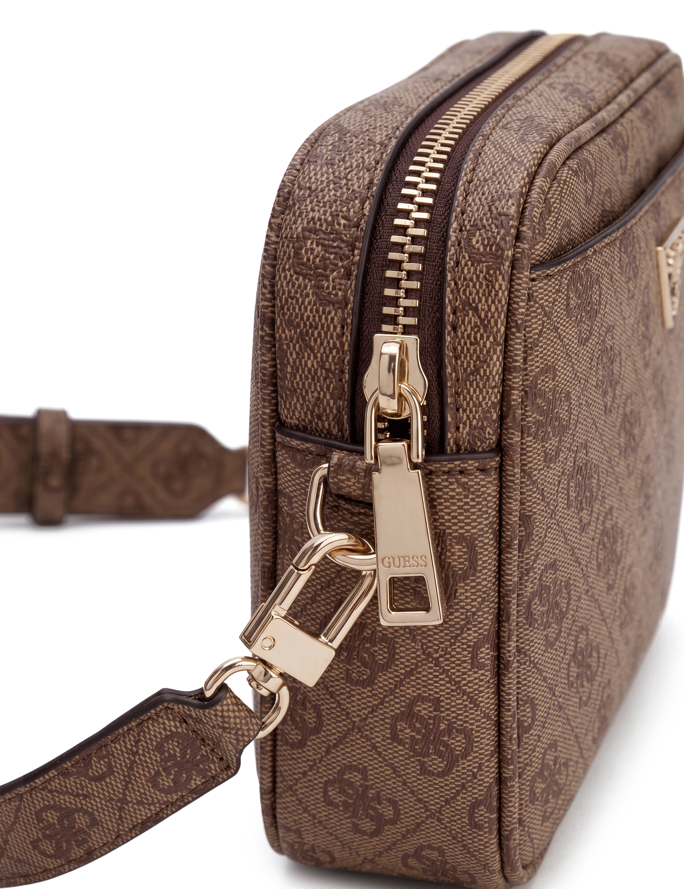 Guess Sac à bandoulière »MERIDIAN II CAMERA BAG« Damen Umhängetasche, Schultertasche mit Logoprint