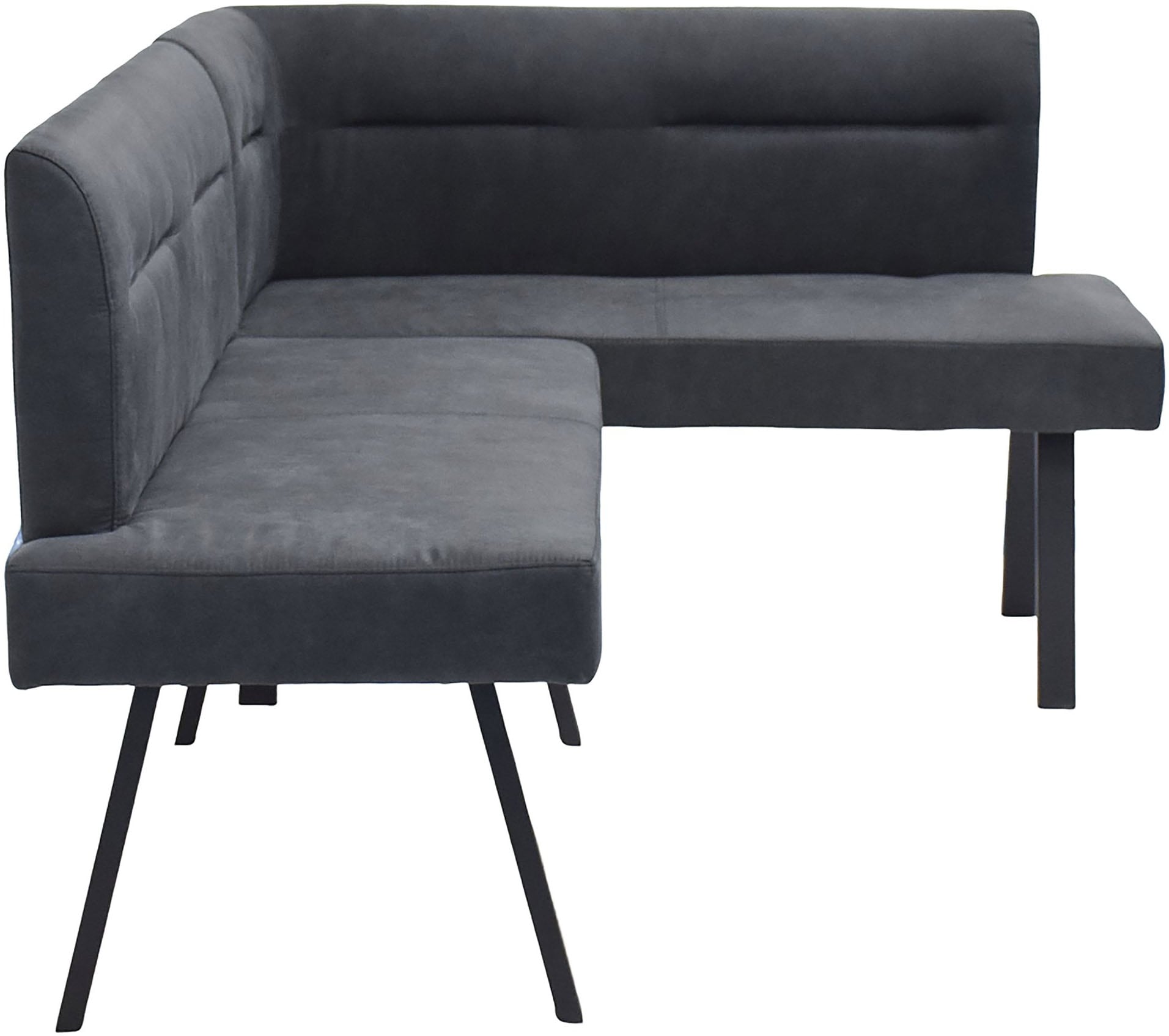 byLIVING Banc d'angle »MONTREAL« Microfaser, bis 330 kg, Taschenfederkern, Ziernaht im Rücken