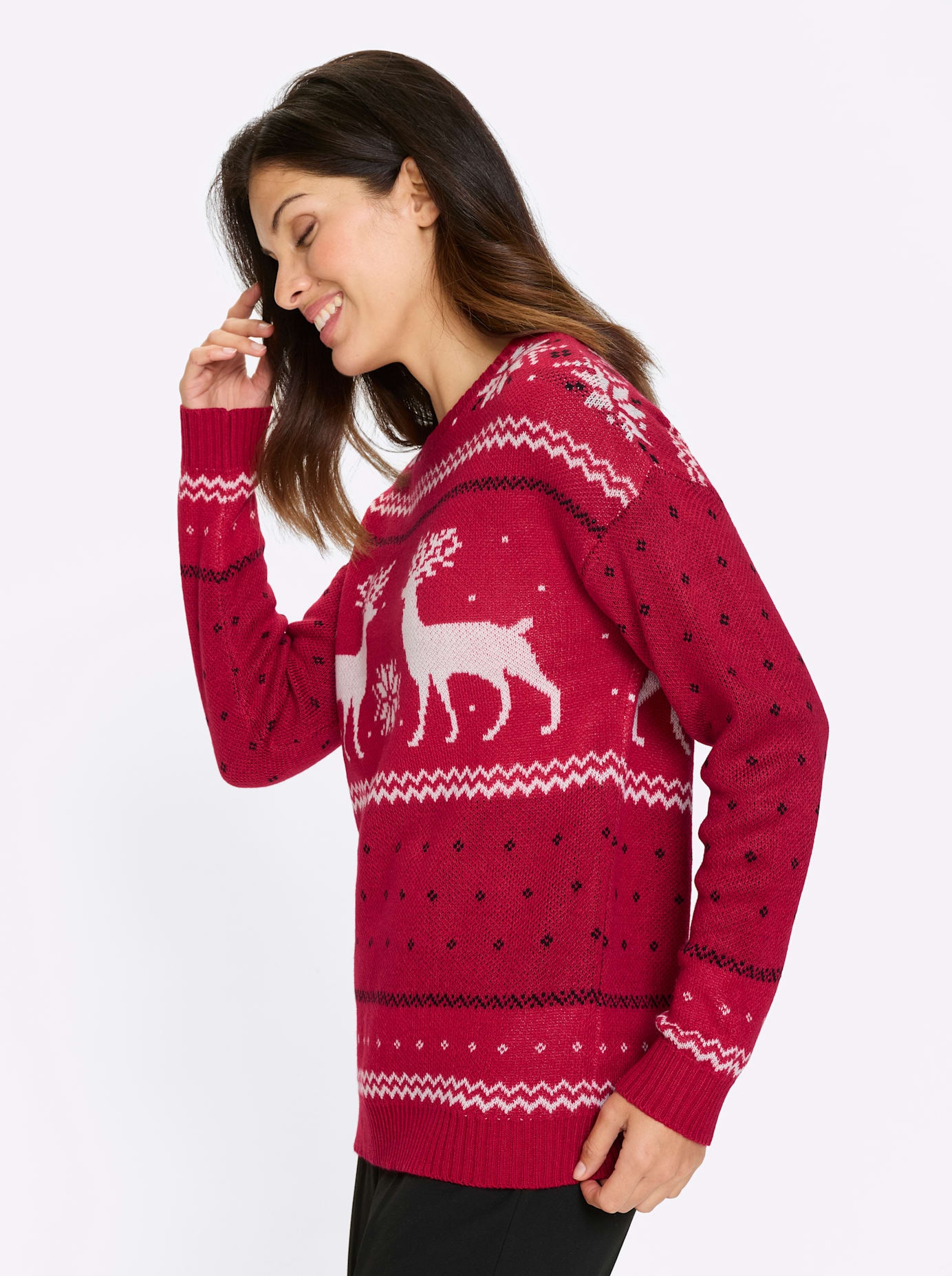 Classic Basics Pull en tricot »Langarm-Pullover«