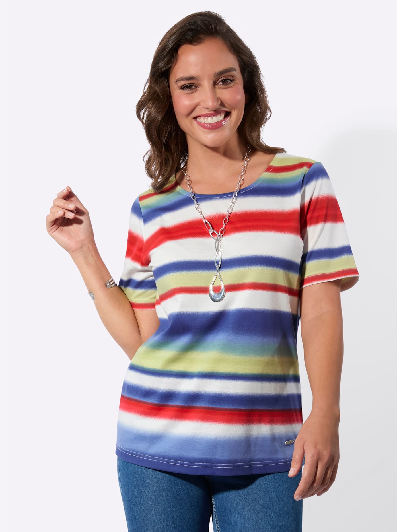 creation L T-shirt imprimé »Ringelshirt« 1 pièces