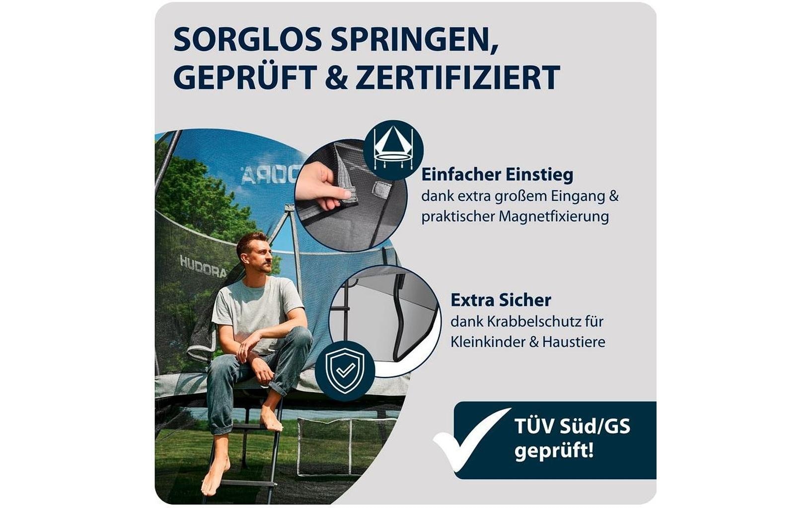 Hudora Trampoline de jardin »Fantastic Complete Durchmesser: 300 cm«