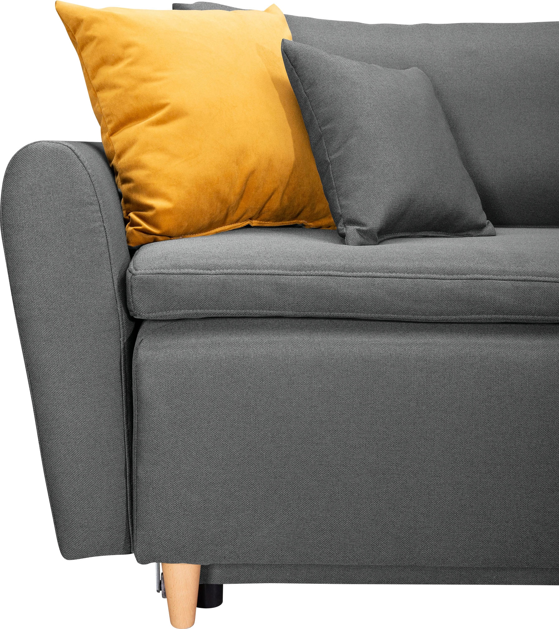 INOSIGN Schlafsofa »Anika« mit Boxspringaufbau, Bettfunktion & Bettkasten, Dauerschlafsofa