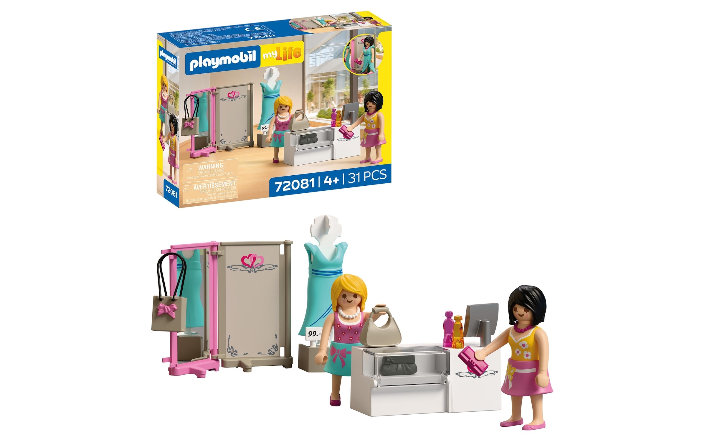 Playmobil® Konstruktions-Spielset »Modeboutique (72081), My Life« Made in Europe