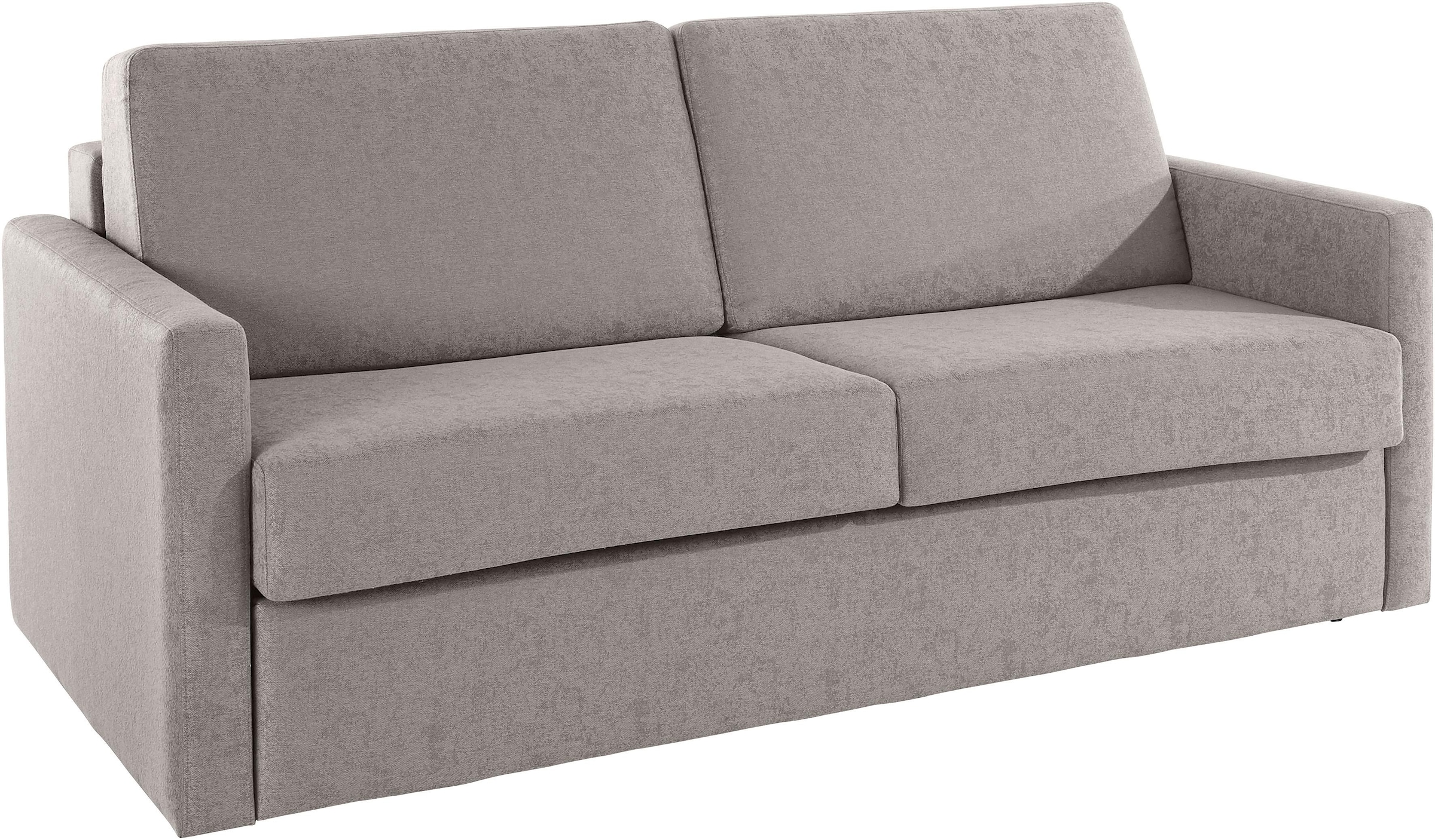 PLACES OF STYLE Schlafsofa »GOLDPOINT 182cm,  Dauerschläfer, Liegefläche 140/200 cm,« 3-Sitzer mit Dauerschläfer-Funktion, Bonell-Federkernmatratze,