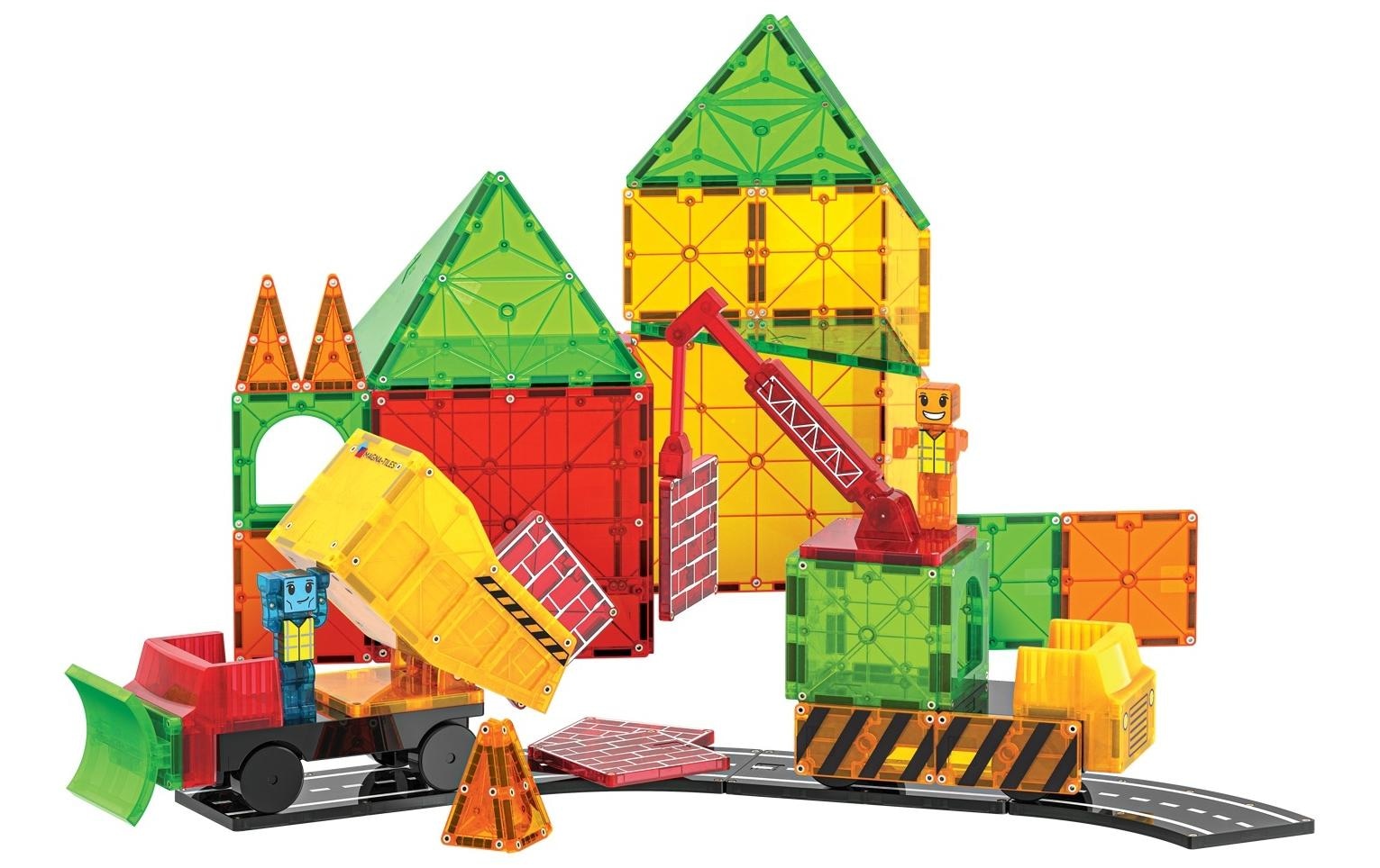   Briques de jeu »Magna-Tiles Baustelle XL 50-teilig«