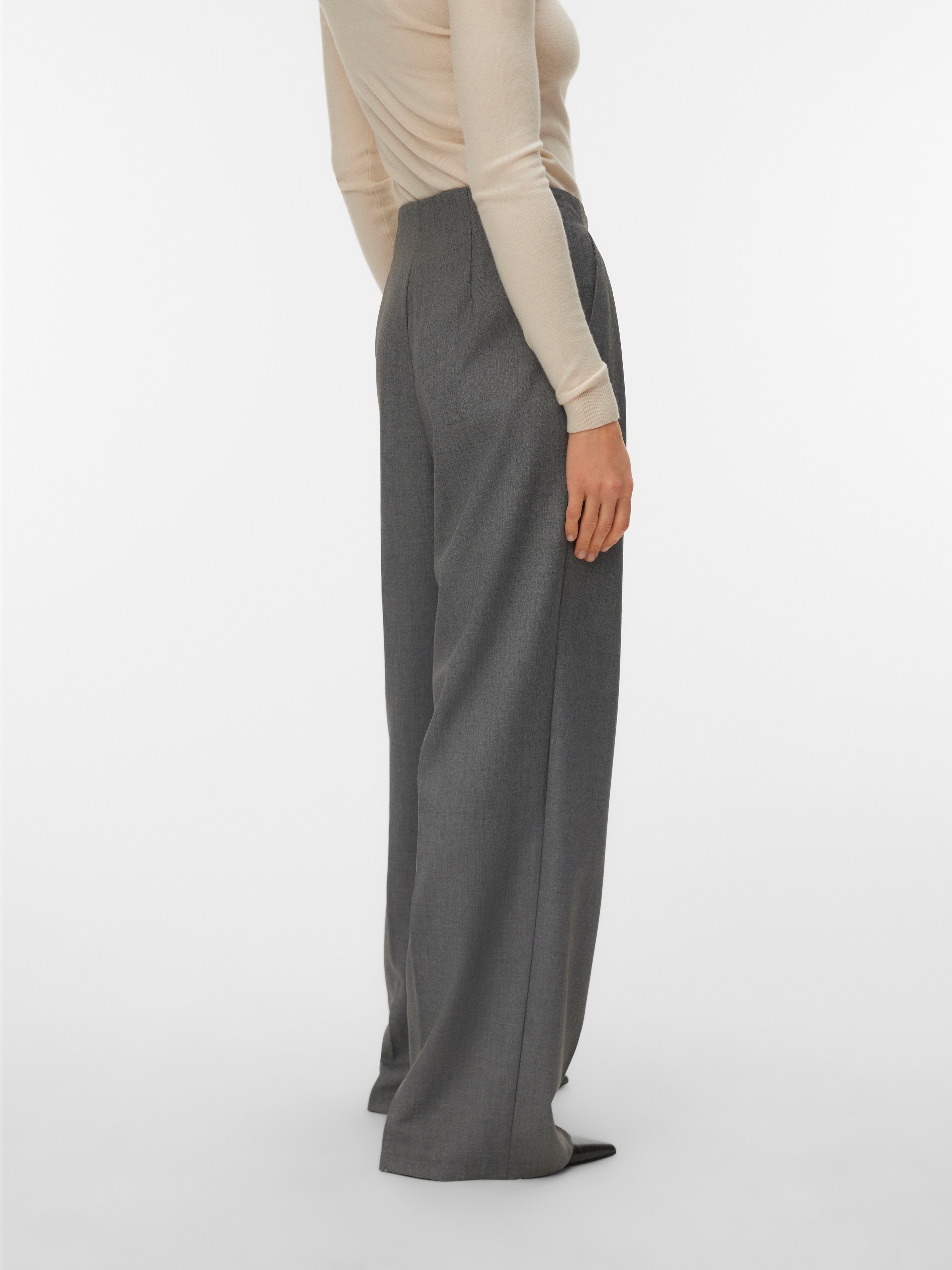 Vero Moda Pantalon de costume »VMHAILEY HW WIDE PLEAT PANT NOOS«  Hose mit weitem Beinschnitt, High Waist Bund