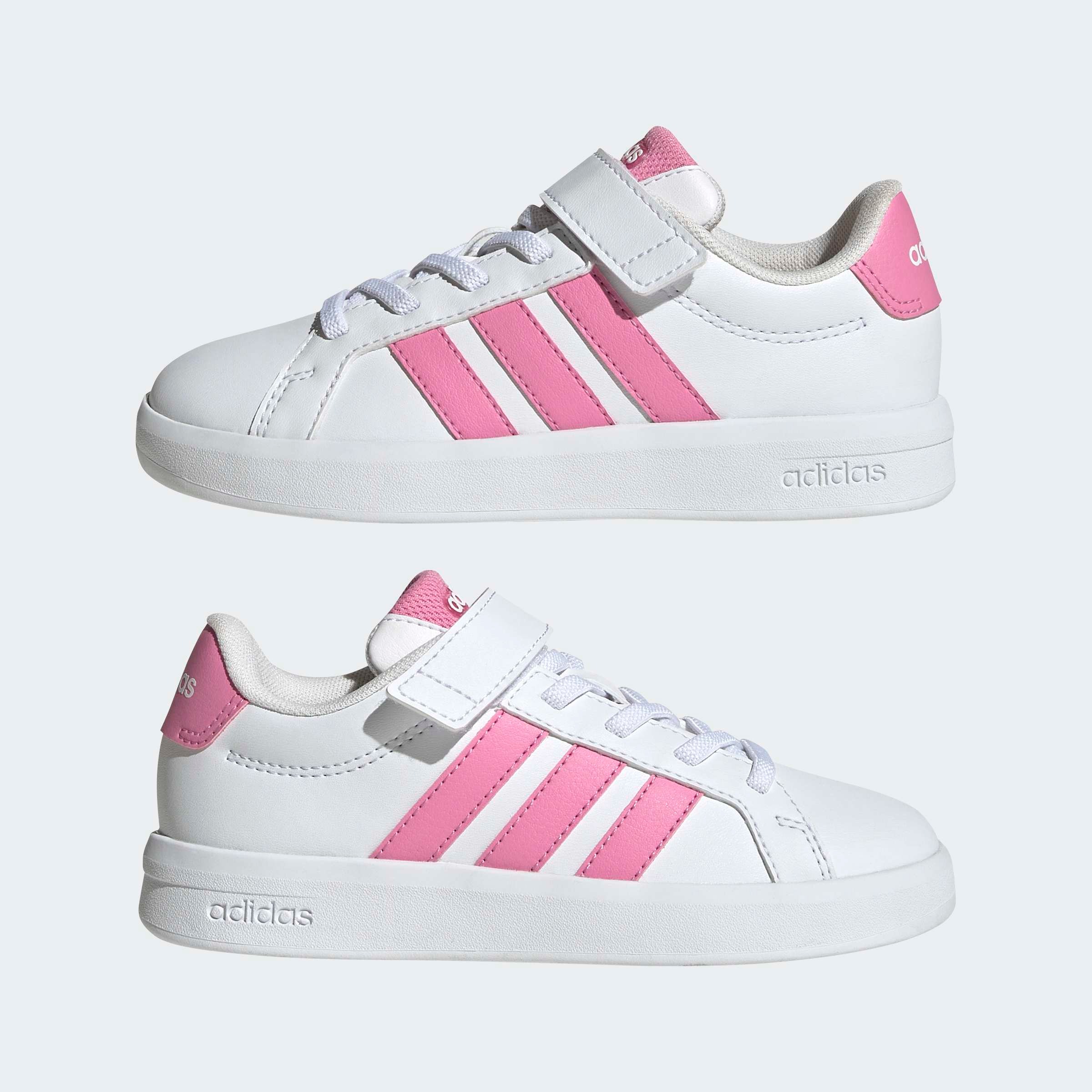 adidas Sportswear Sneaker »GRAND COURT 3.0  FÜR KINDER«  mit Klettverschluss