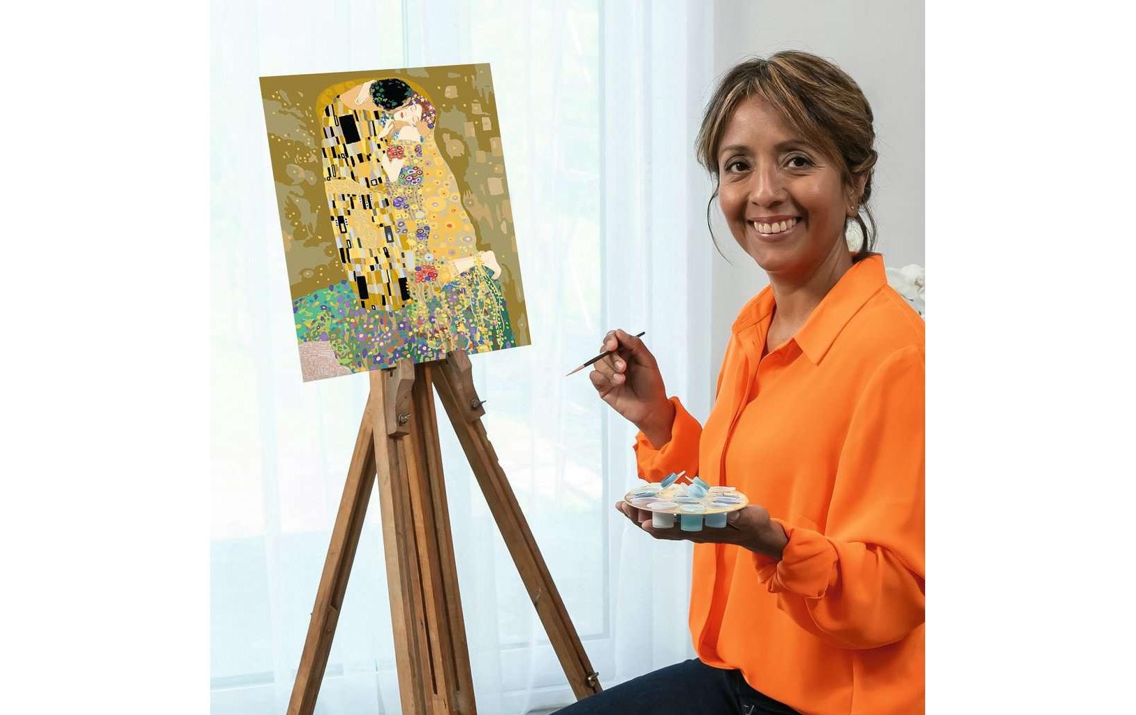 Ravensburger Malen nach Zahlen »CreArt, ART Collection, The Kiss (Klimt)« Made in Europe