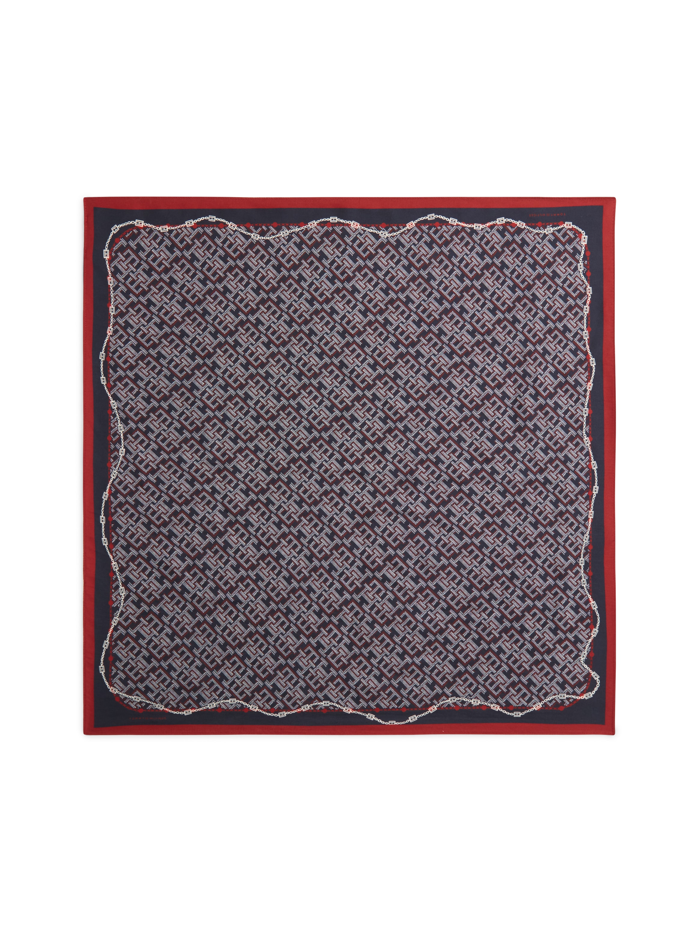 Tommy Hilfiger Seidenschal »TMONOGRAM SILK SQUARE« Regular fit mit Monogramprint