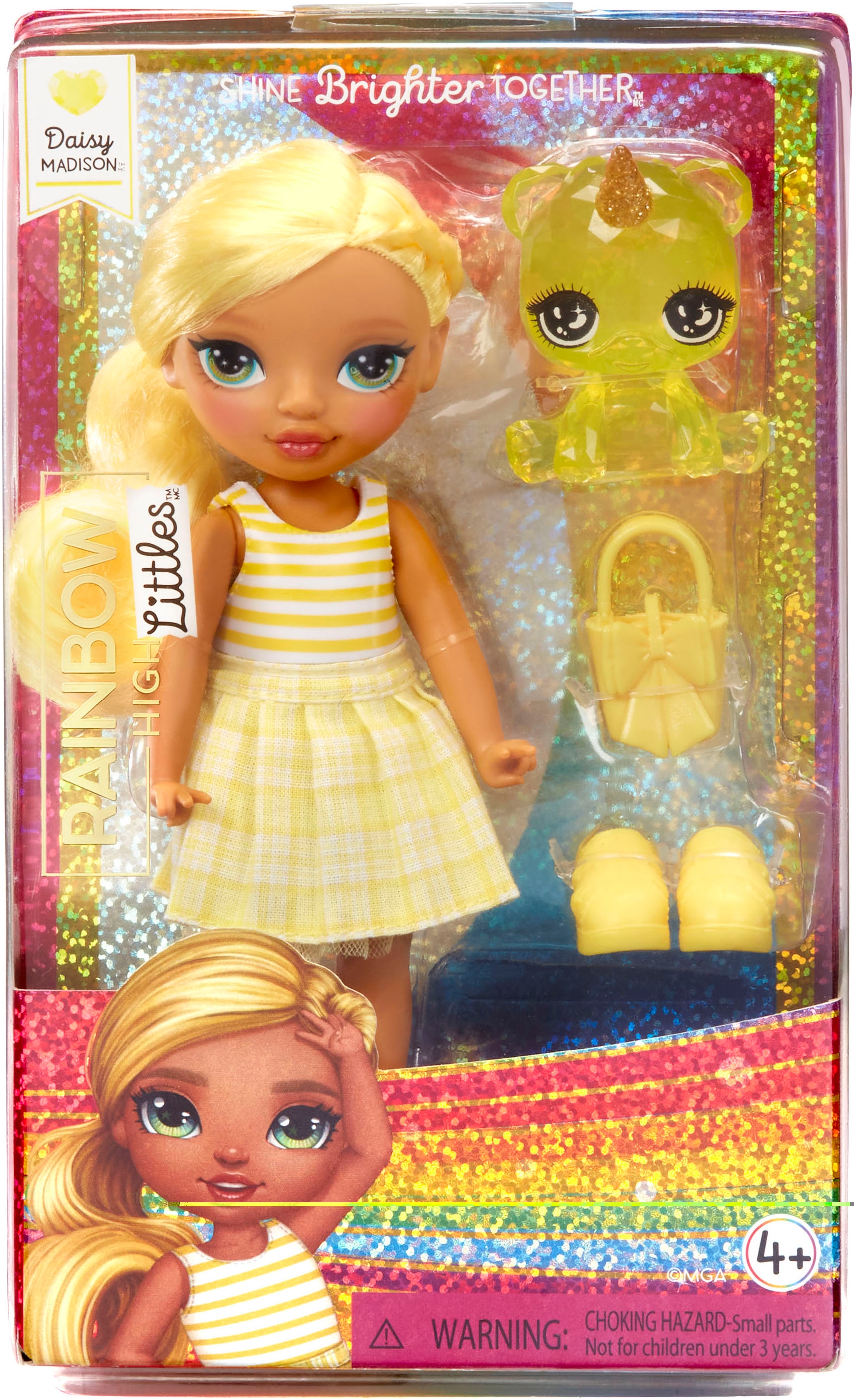 RAINBOW HIGH Poupée à habiller »Rainbow High Littles Dolls - Daisy (Yellow)«