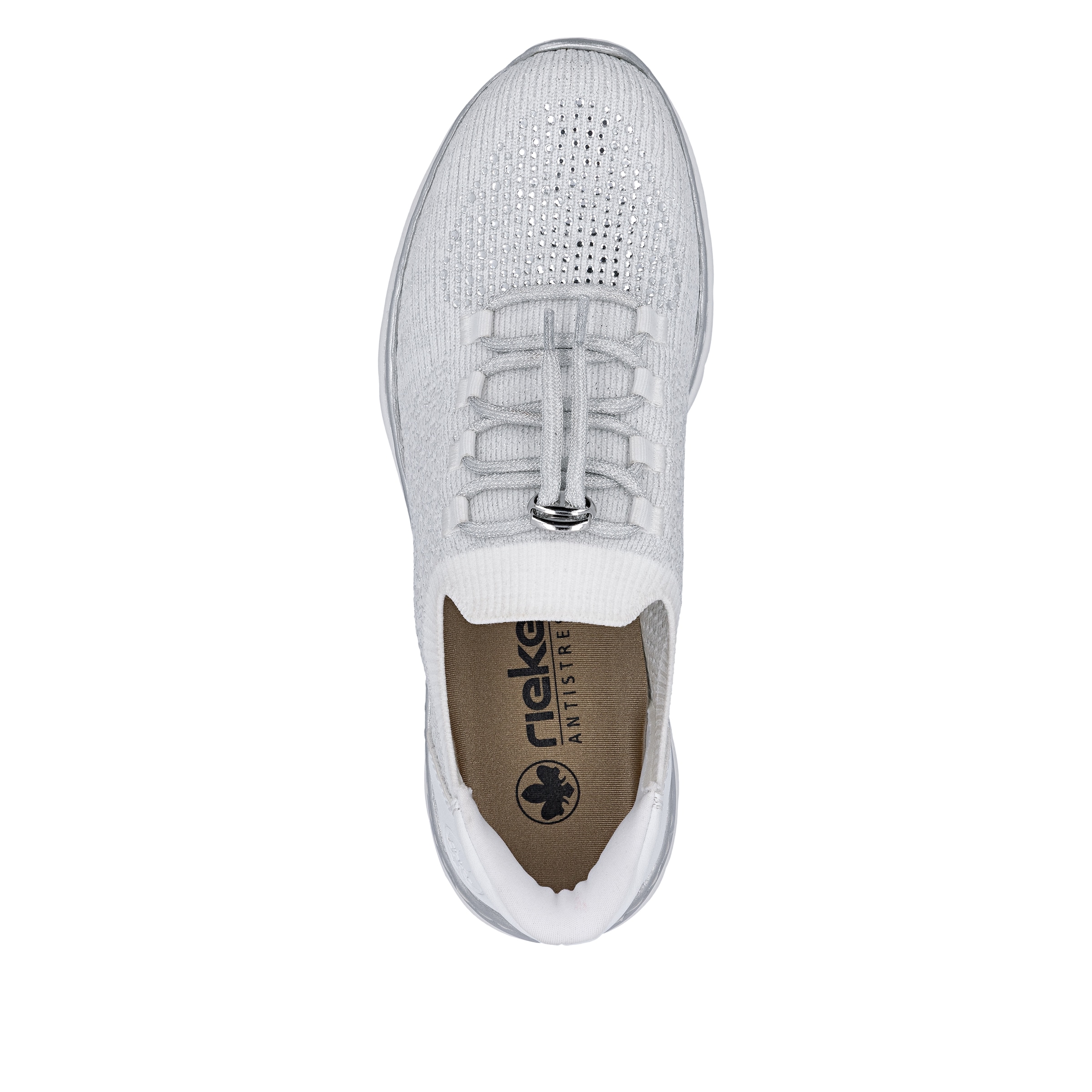 Rieker Baskets slip-on »Ready2GO«  chausson, chaussure pieds nus, chaussure basse avec fermeture rapide