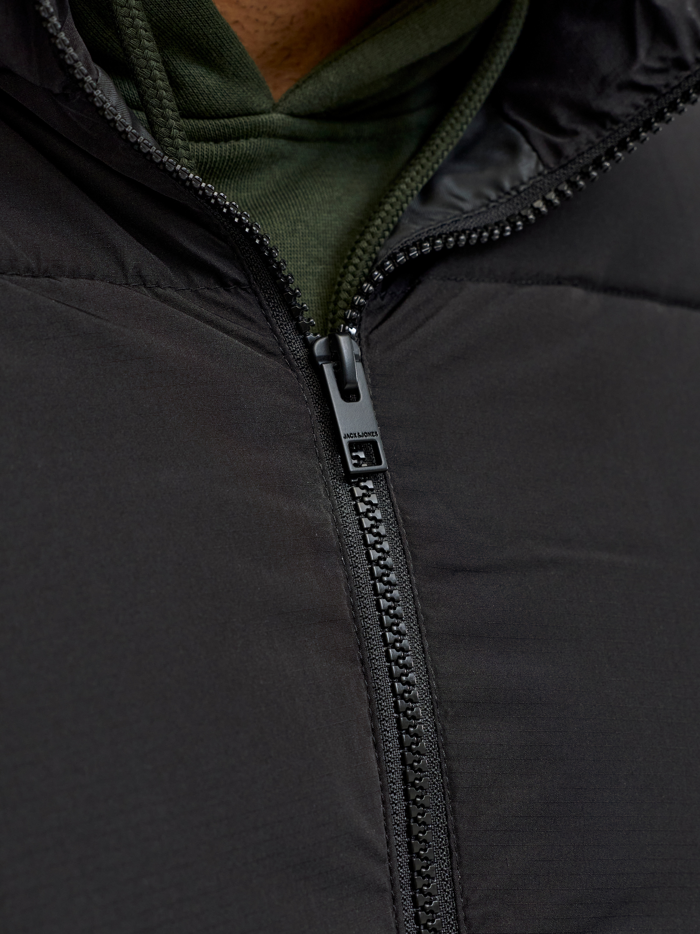 Jack & Jones PlusSize Veste matelassée »JJMAZE PUFFER COLLAR PLS« ohne Kapuze