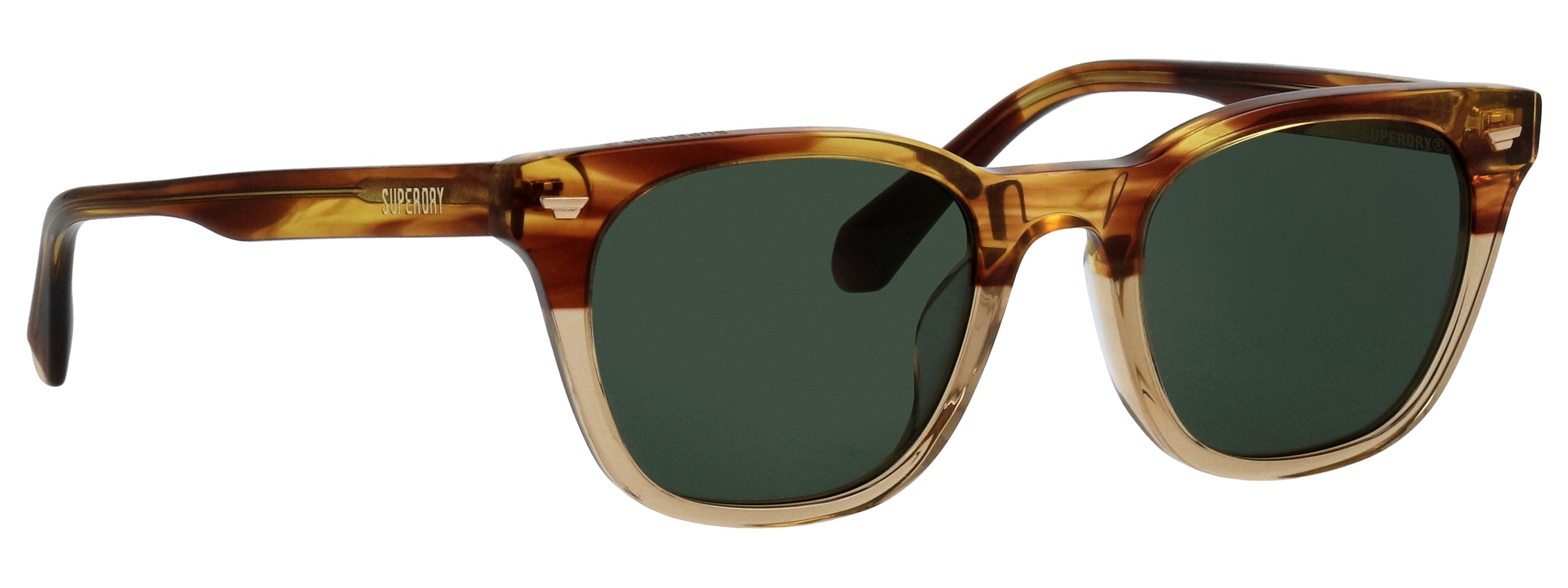 Superdry Lunettes de soleil »Modell 996100« Form Karree/Eckig , Logoschriftzug auf Bügel, Kunststofffassung