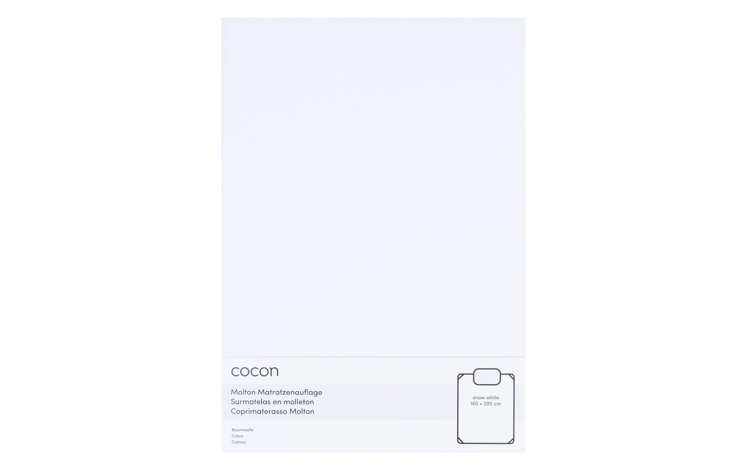 Cocon Housse de protection pour matelas »Fixmolton wasserdicht«