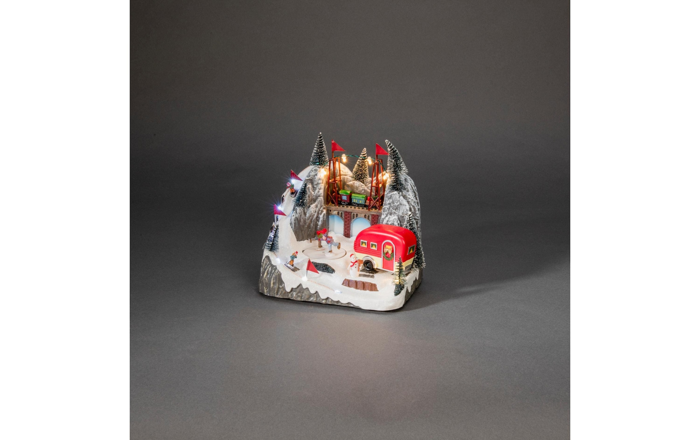 KONSTSMIDE LED Dekofigur »Szenerie Landschaft Musik« Farbwechsler