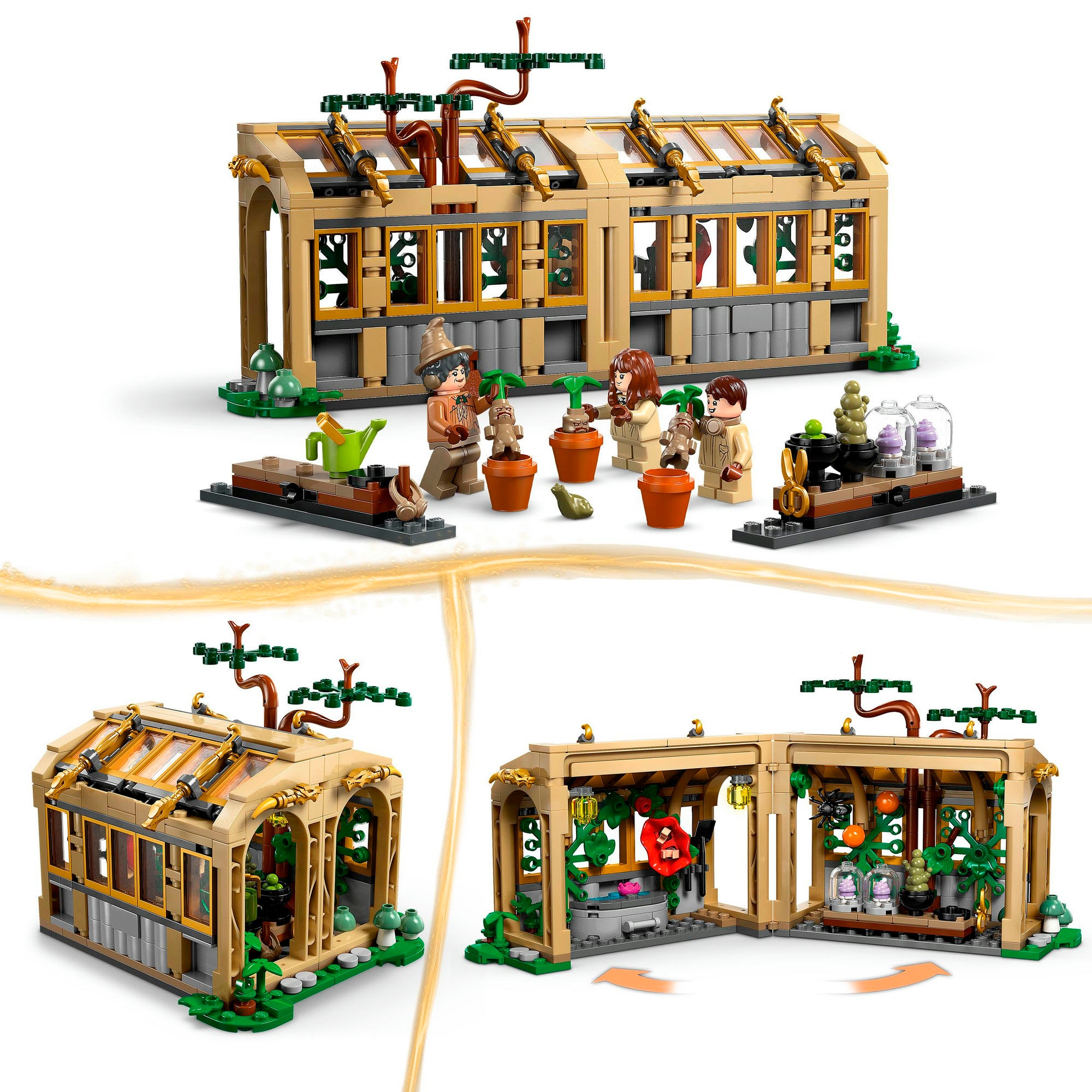 LEGO® Pions de construction »Schloss Hogwarts: Kräuterkundeunterricht (76445), LEGO Harry Potter™« Made in Europe