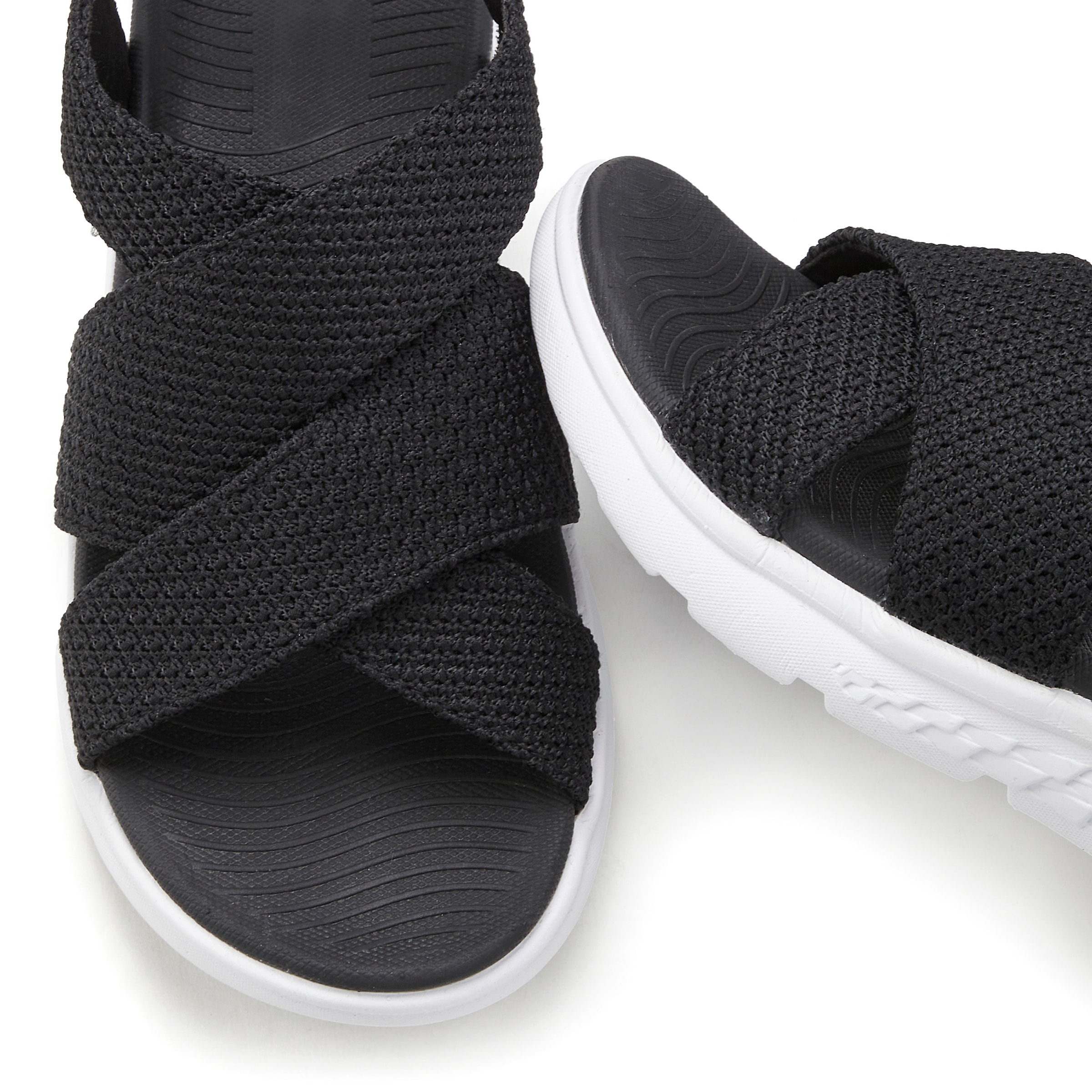 Vivance Sandale »Sandalette, Sommerschuh, offener Schuh«  NOUVEAU avec fermeture velcro VEGAN