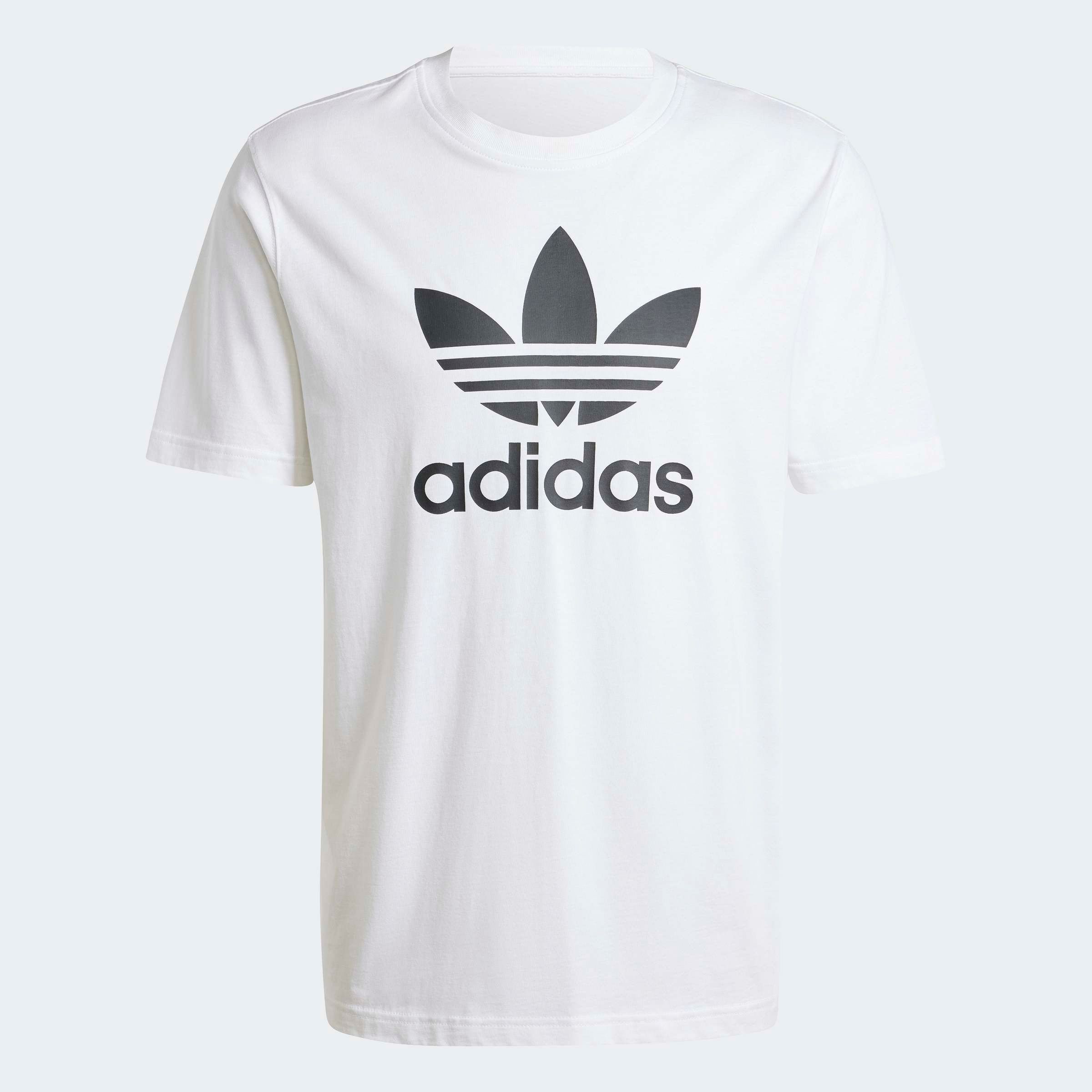 adidas Originals T-shirt »TREFOIL T-SHIRT« Basic Shirt mit grossem Trefoil Logoprint