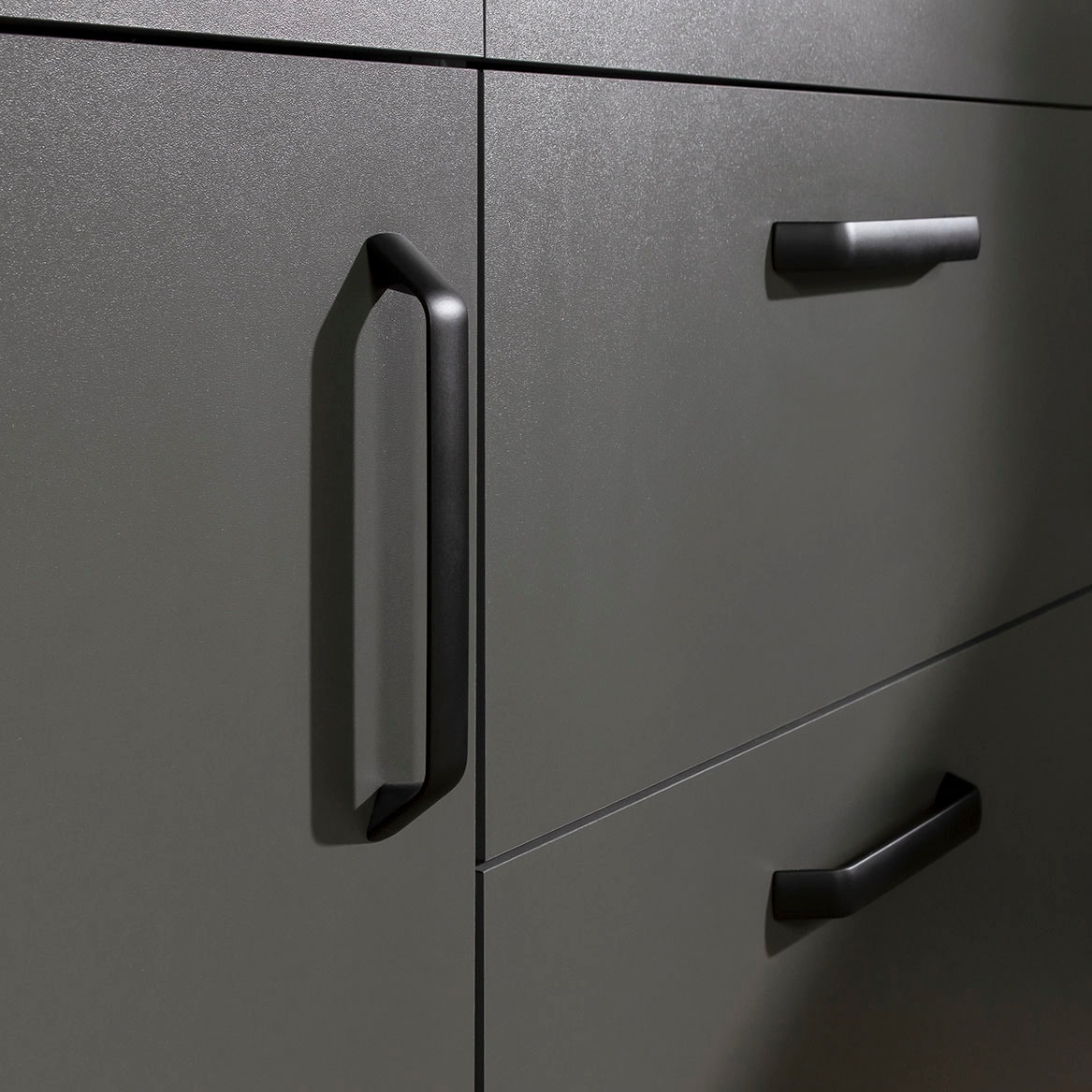 wiho Küchen Kitchenette »"Simi", wahlweise mit E-Geräten, mit verstellbaren Füssen« fonction soft-close dans tiroirs et coulisses, largeur 220 cm