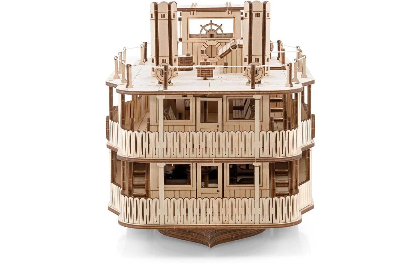   Modellbausatz »Eco-Wood-Art Raddampfer River Princess« 416 Stk. tlg.