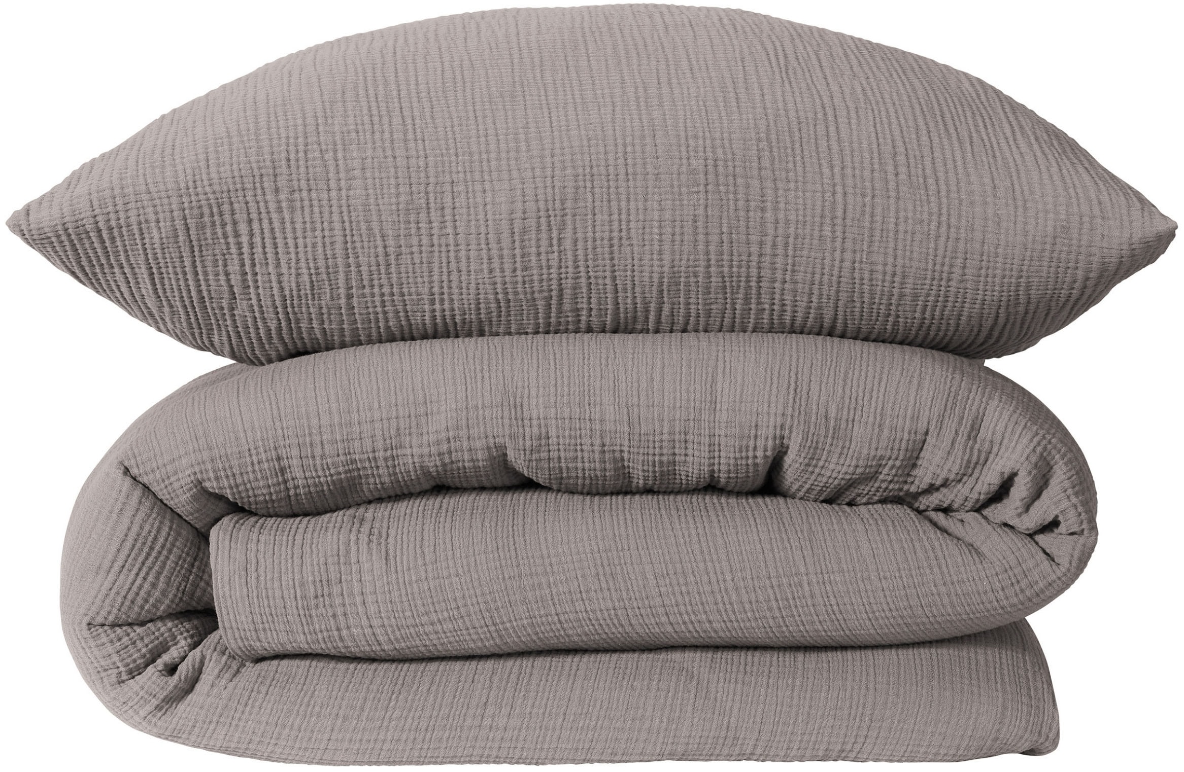 Schiesser Linge de lit »Molly aus supersofter Musselin-Qualität in gedeckten Farben« 2 cuis Made in Green