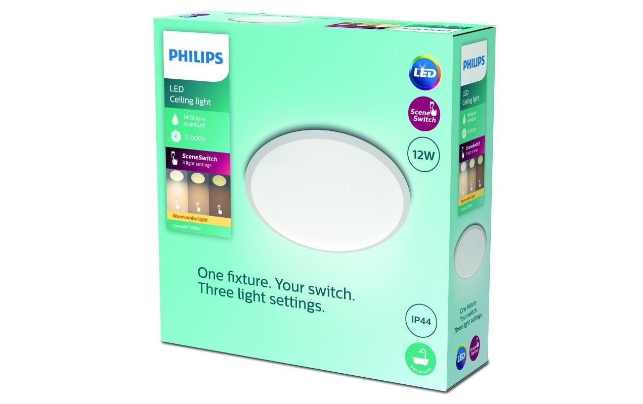 Philips Plafonnier »Cavanal 12 W,« blanc chaud