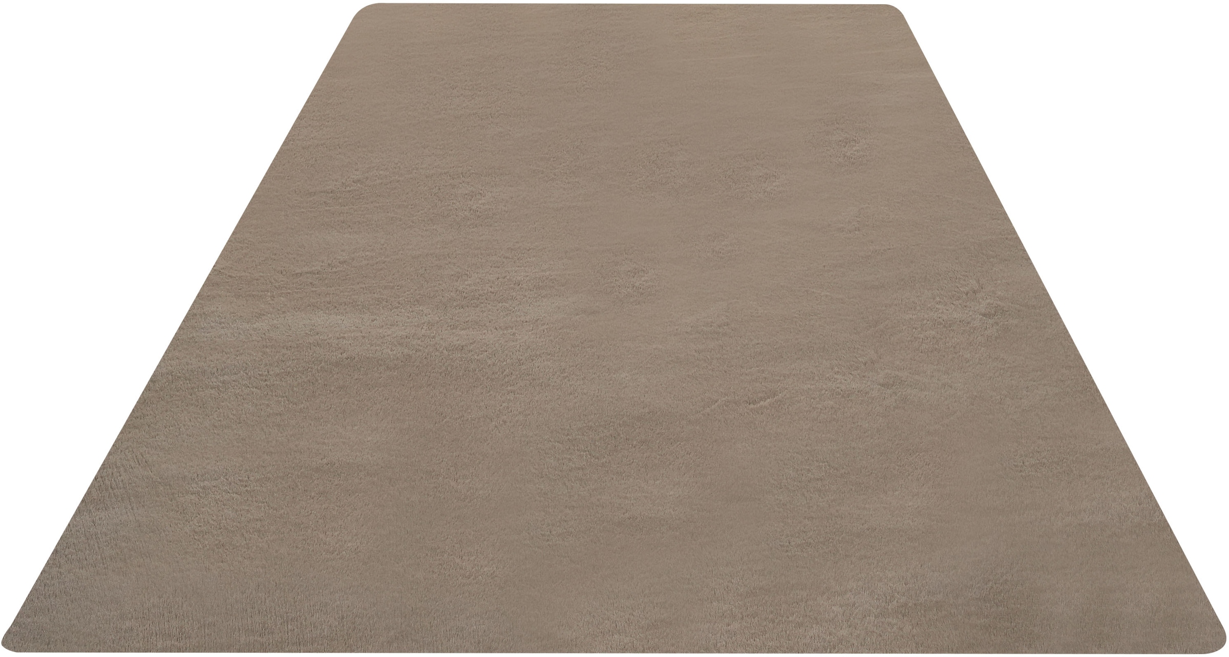 Bruno Banani Fellteppich »Rabbit 2, Kunstfell Teppich, Modern« rechteckig 25 mm Höhe Kaninchenfell-Haptik, sehr weich, Wohnzimmer, Schlafzimmer, Esszimmer