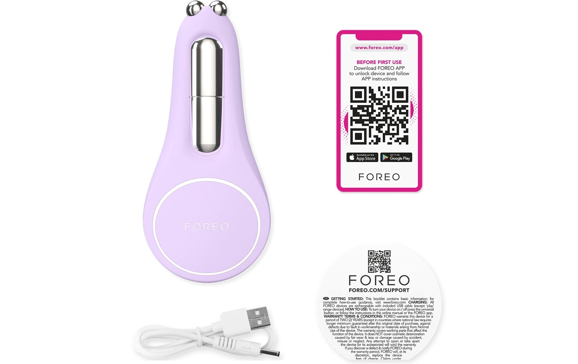 FOREO Appareil anti-âge »BEAR™ 2 eyes & lips«