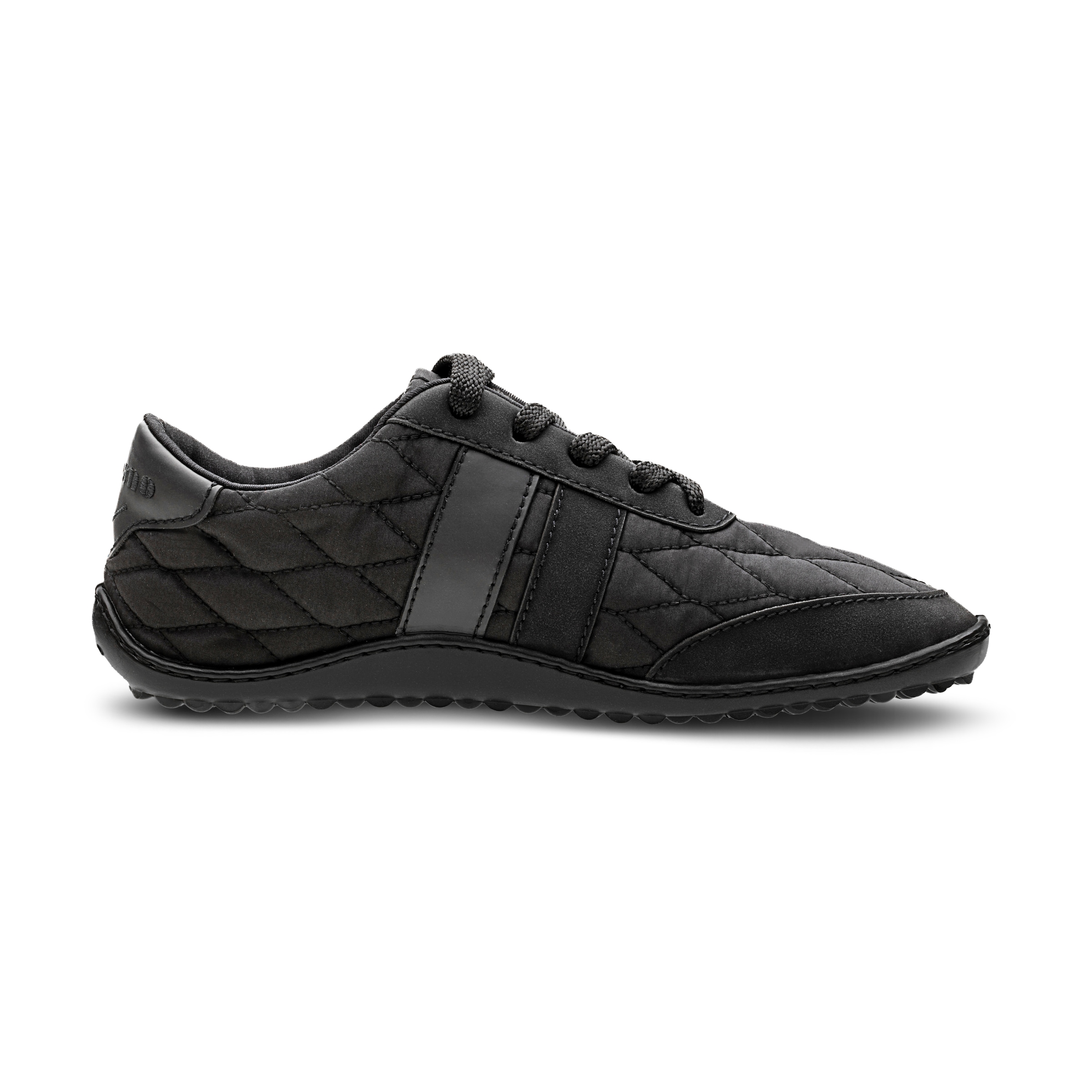 Leguano Chaussures pieds nus »NIGHTSTEP«  chaussure à lacets avec surpiqûres décoratives et pendentif logo
