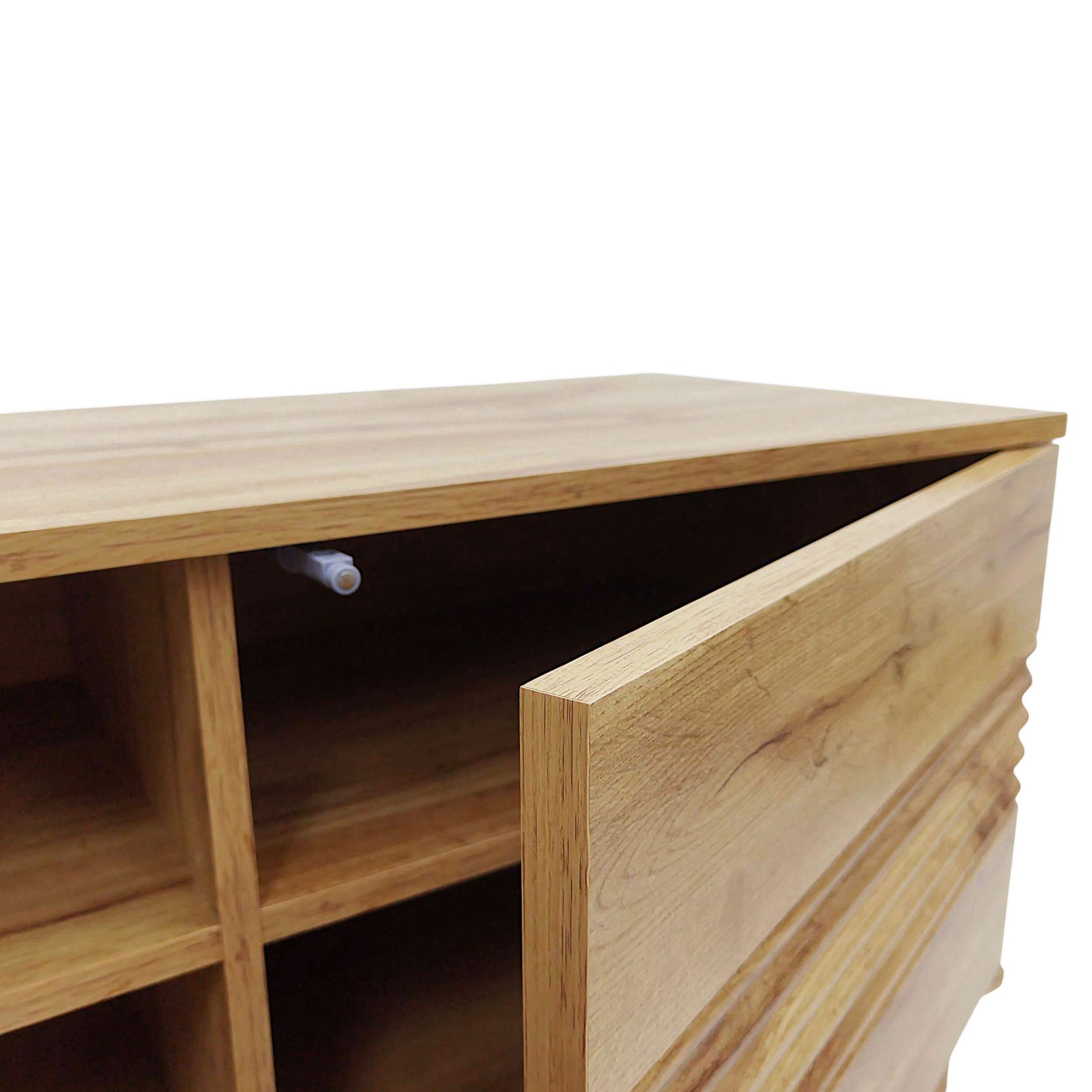 GOODproduct Table basse »Angers« Lowboard mit Push-to-open und Kabeldurchführung, Breite 200 cm