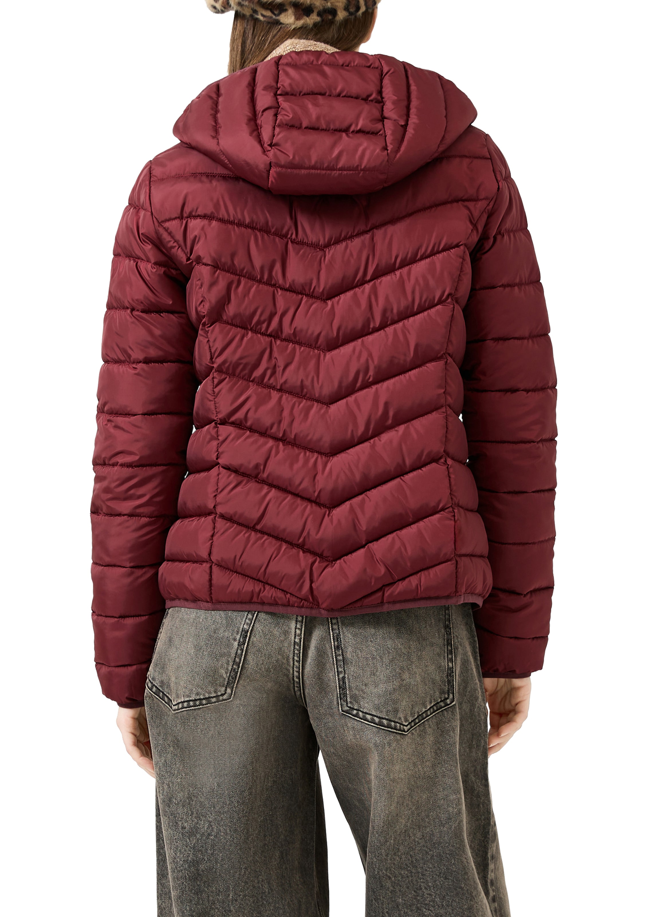 QS Steppjacke mit Kapuze Winterjacke mit Kapuze