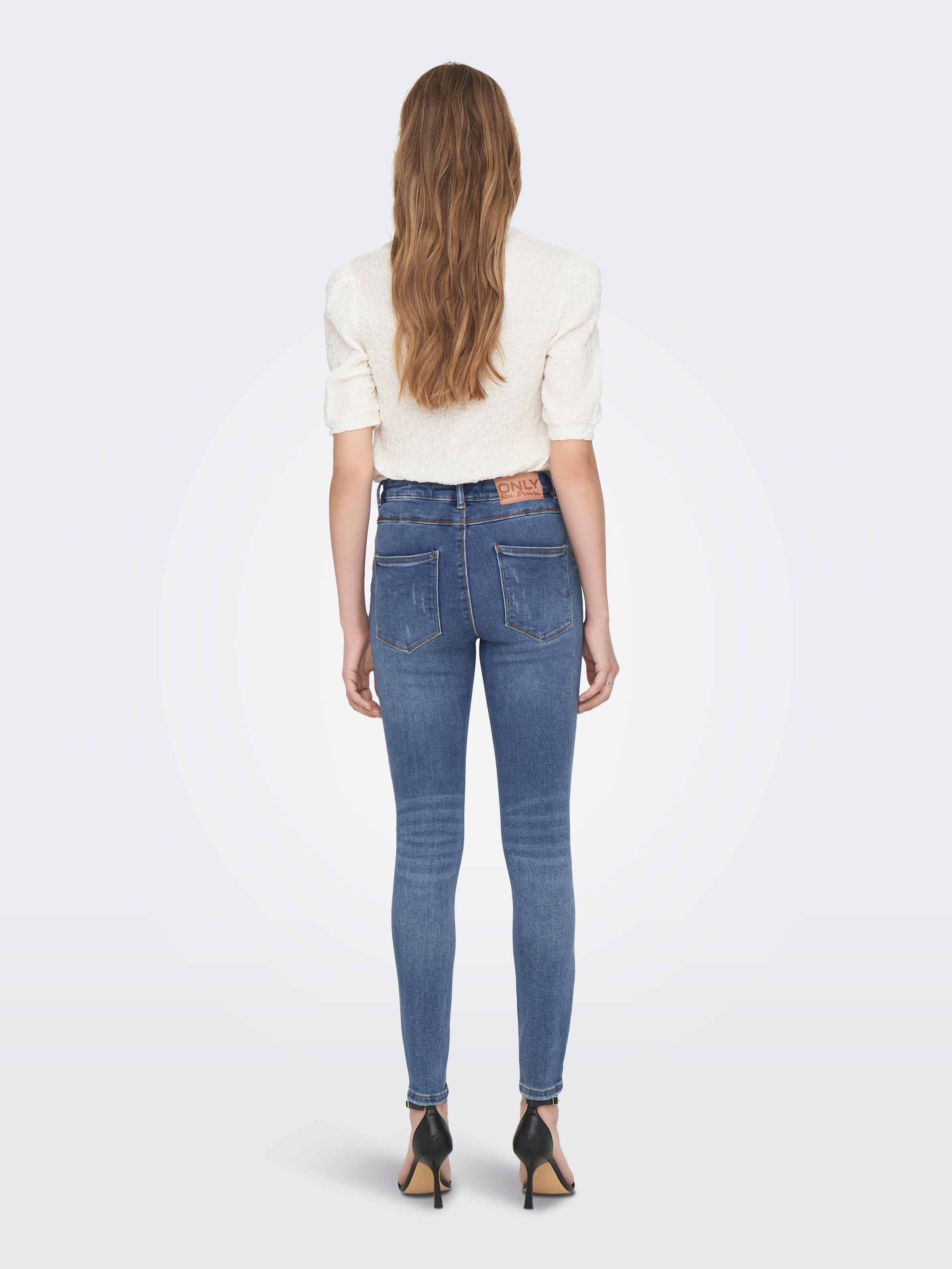 ONLY Jeans taille haute »ONLMILA«
