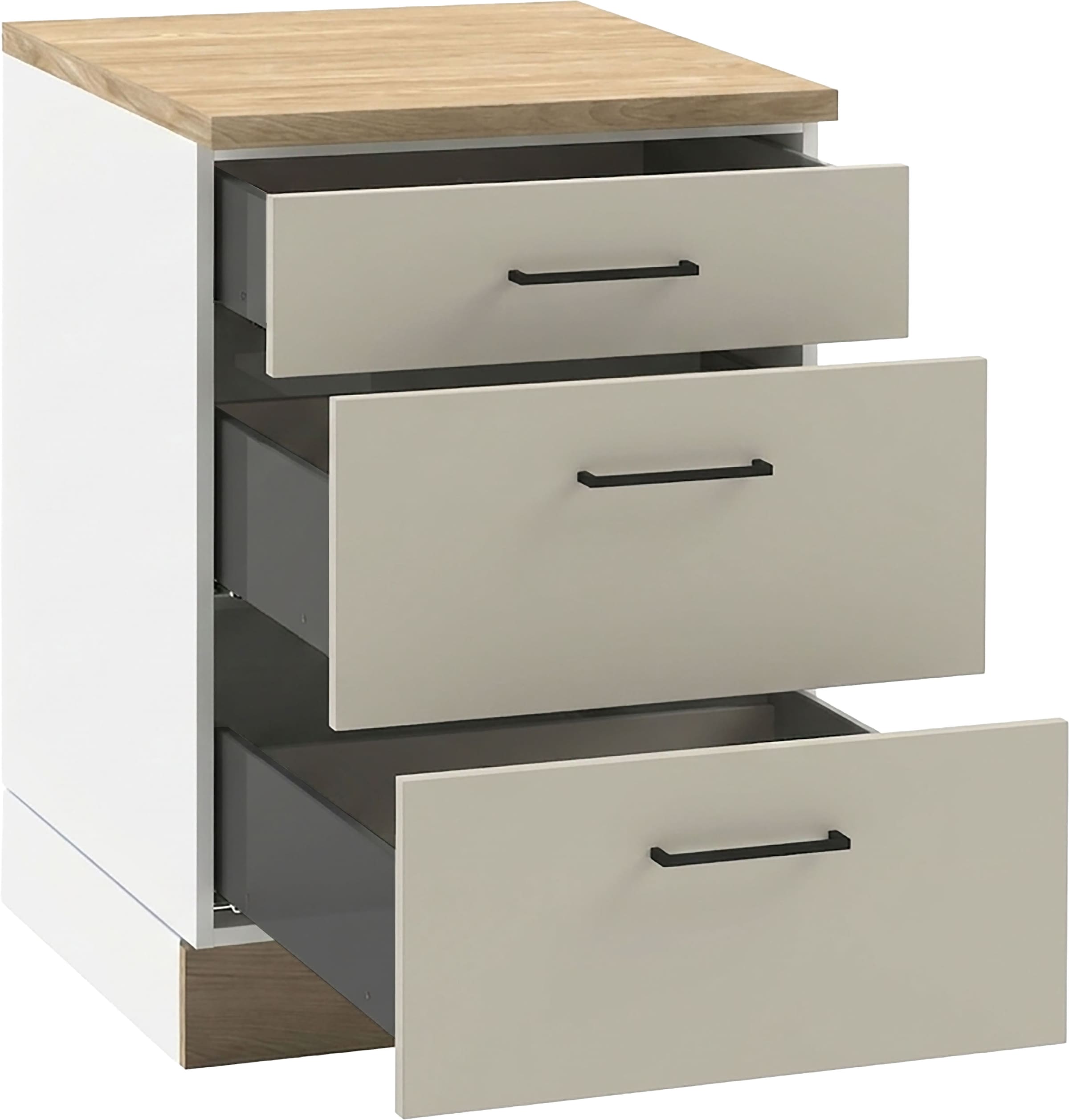 KOCHSTATION Unterschrank »KS-Kolari« 1 Stk. tlg. Masse (B/T/H): 60,1 x 60 x 88 cm