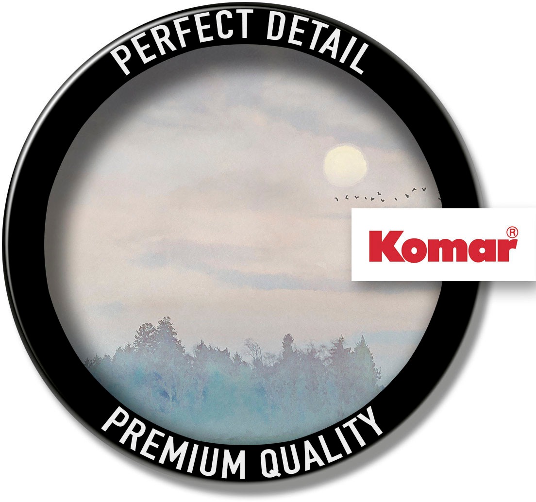 Komar Vliestapete »Digitaldruck Vlies -  Hazy Hush - Grösse 200 x 250 cm« bedruckt glatt Wohnzimmer, Schlafzimmer