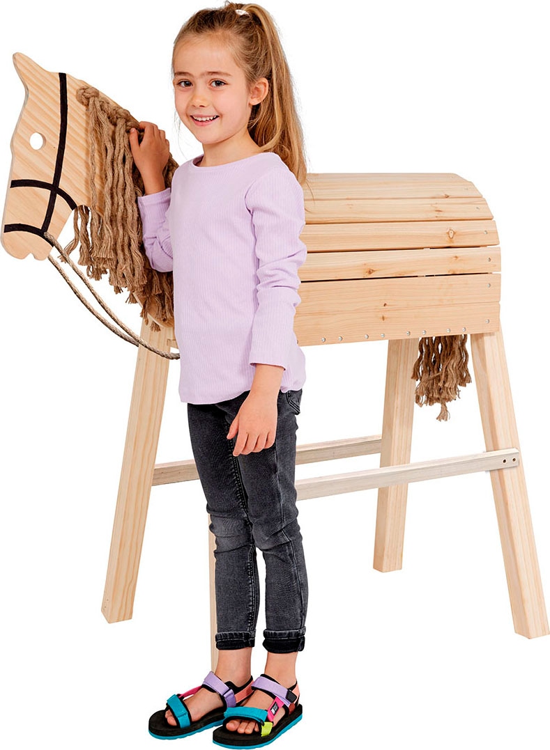 Happy People Cheval en bois FSC® - schützt Wald