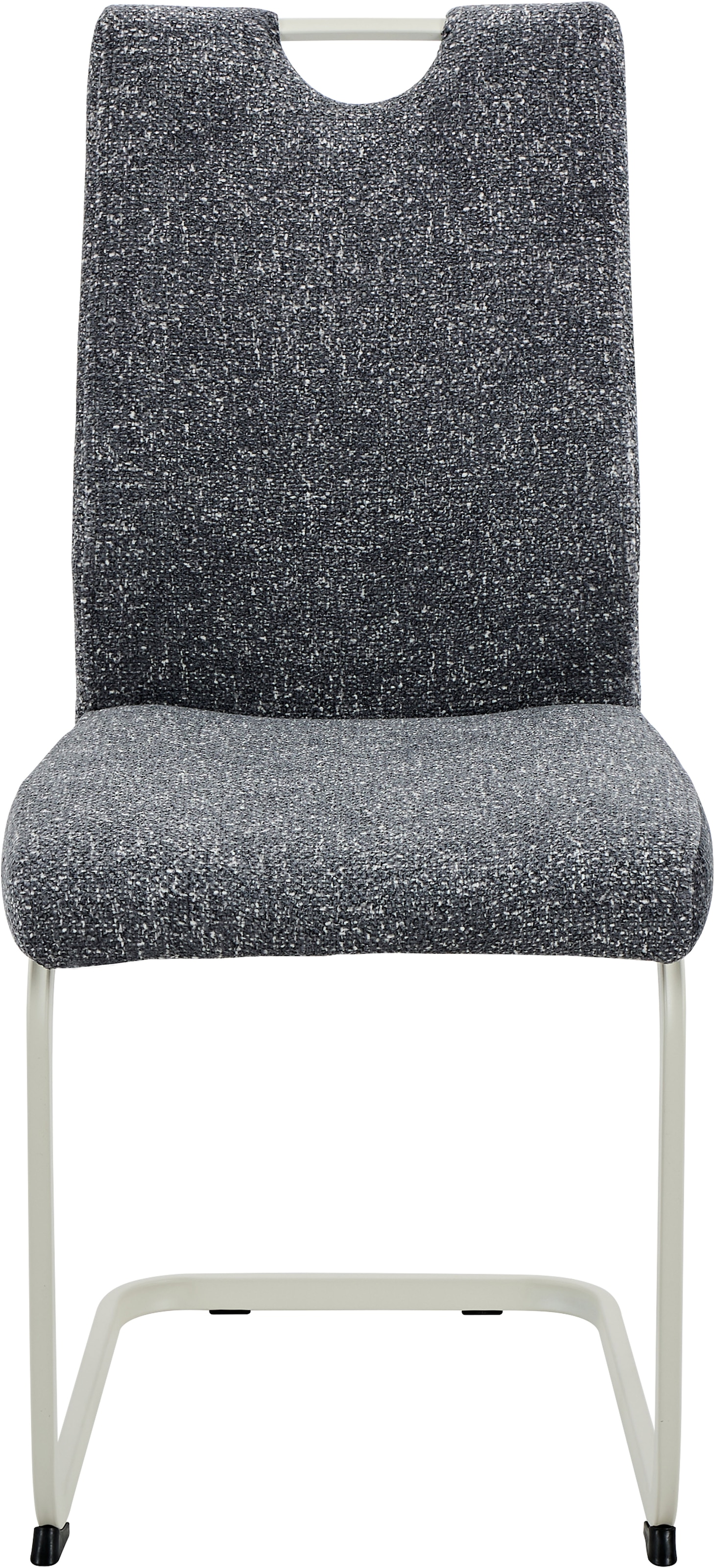 HELA Chaise cantilever »TIVOLI« (Ensemble) 1 cuisfauteuil cantilever, structure blanc perle, avec poignée, charge max. 140 kg