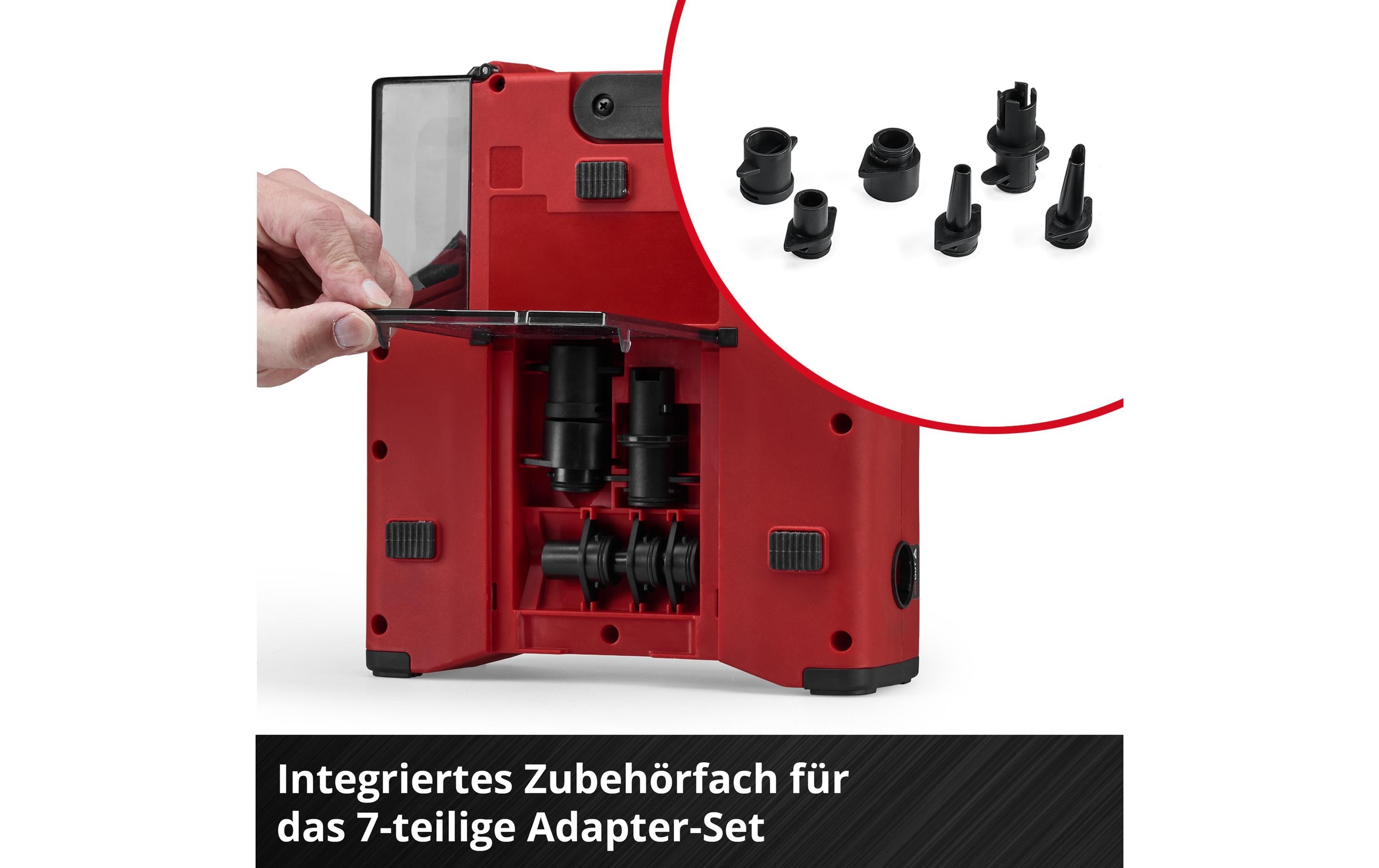 Einhell Compresseur »Einhell Akku-SUP-Kompressor 18/380 Solo 1.38 bar, 380 l/min«