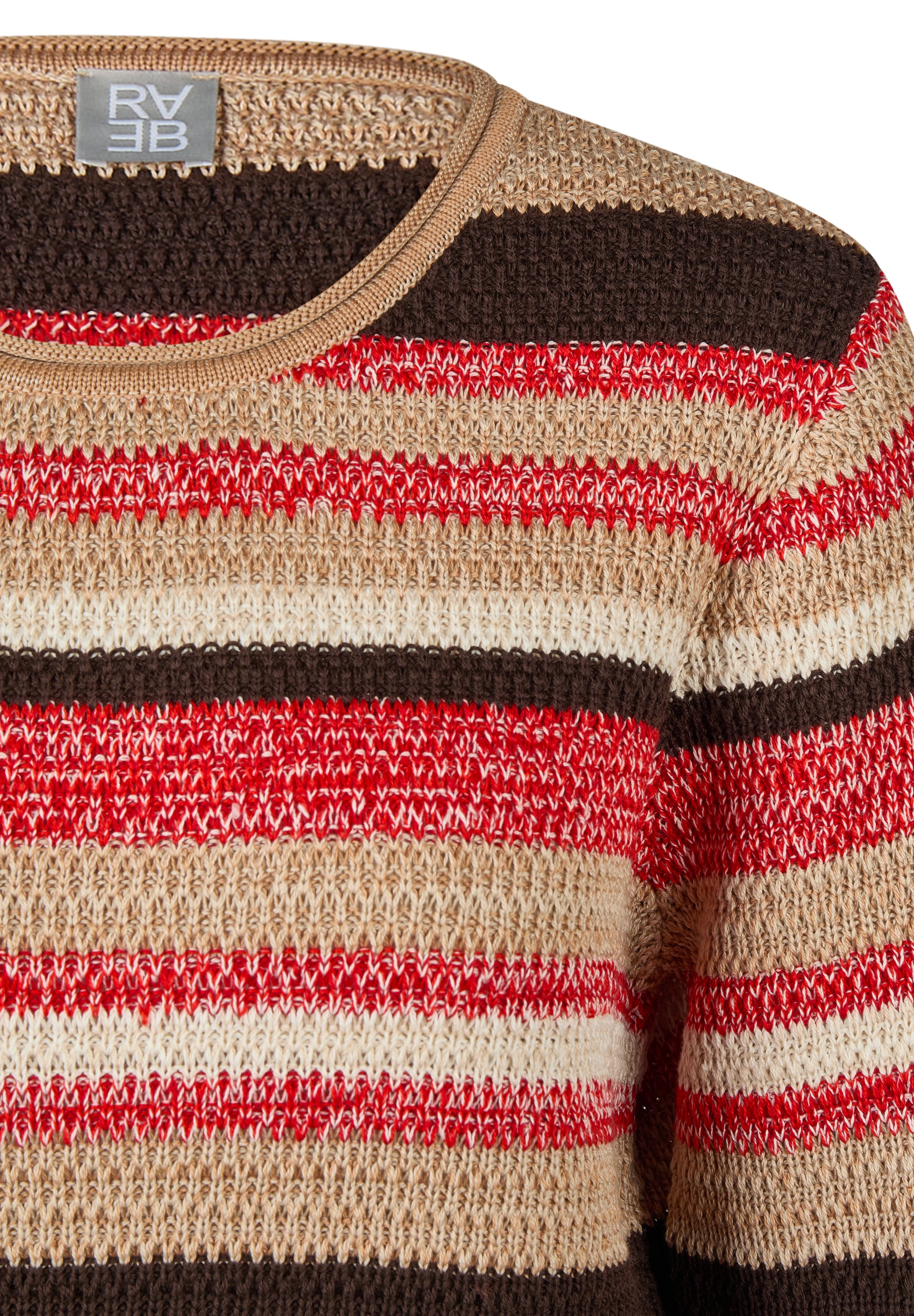 Rabe Pull en tricot im Streifen-Look