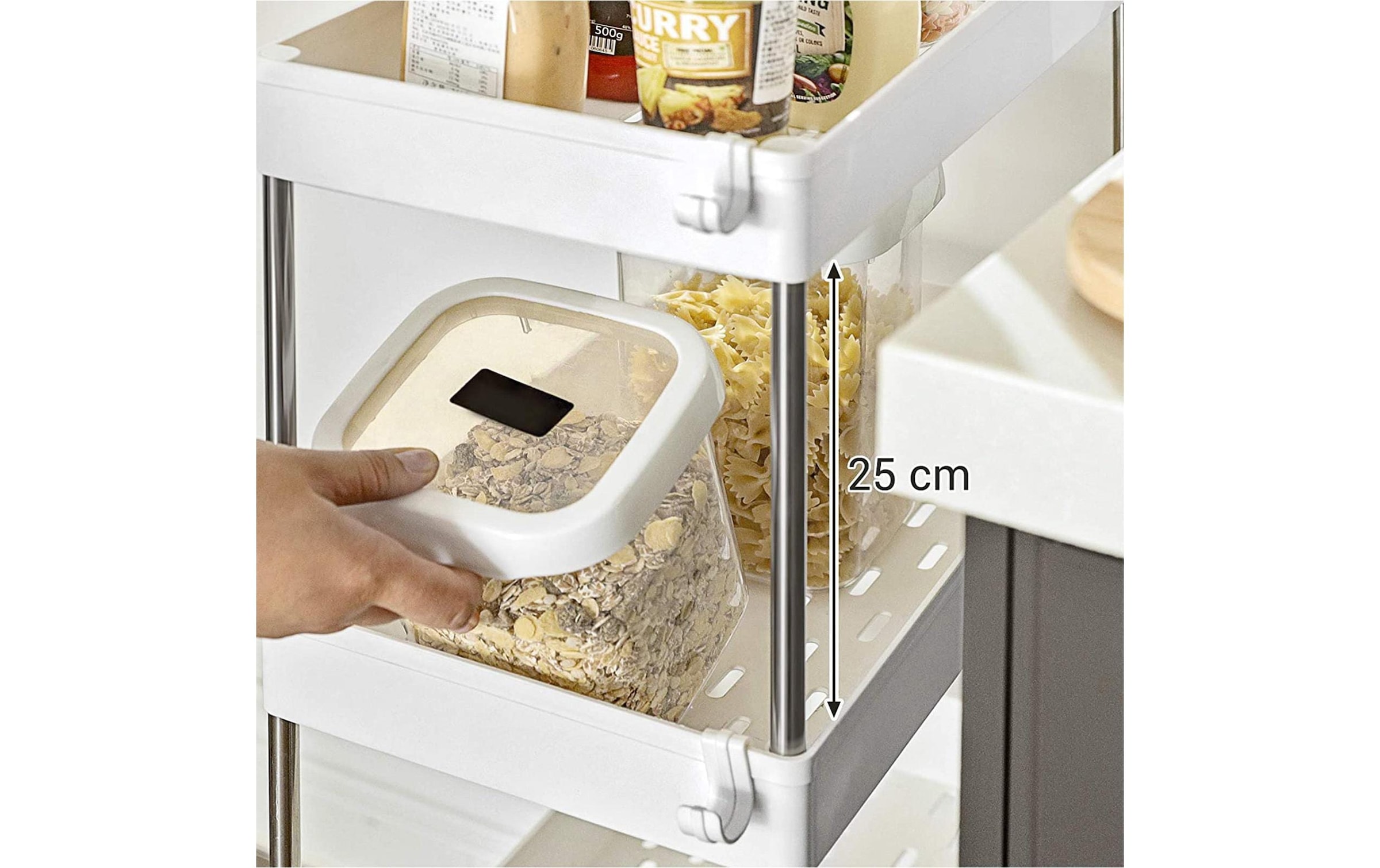 SONGMICS Chariot de cuisine »mit 3 Ablagen«