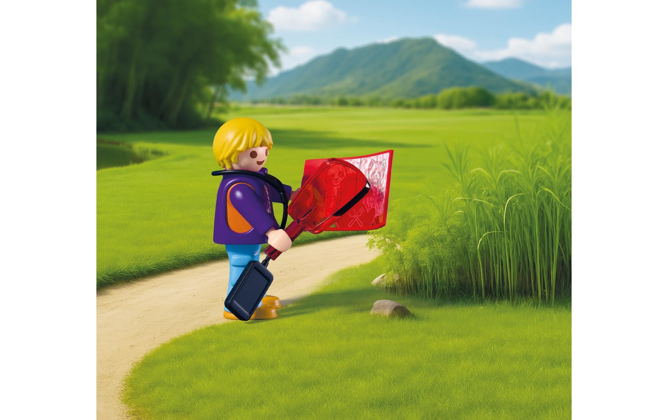 Playmobil® Konstruktions-Spielset »Zoo: Tierpflegermobil (72072), Animals & Friends« Made in Europe