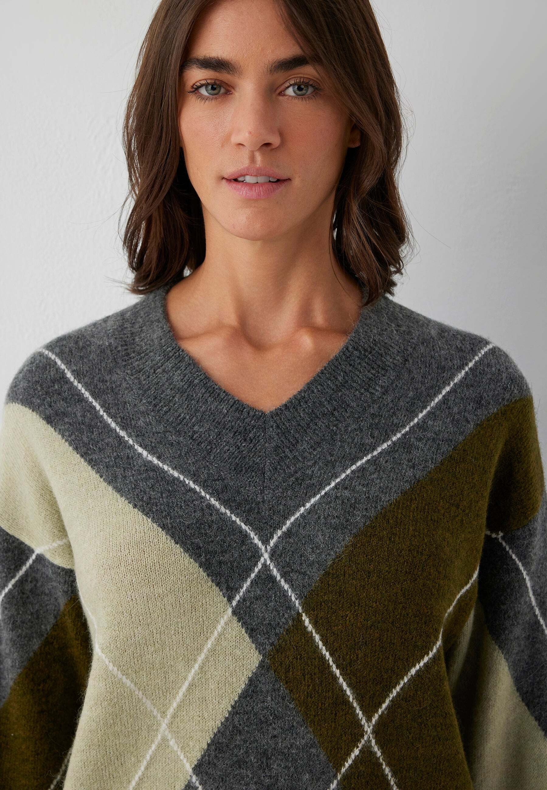 Mavi Pull en tricot »Mavi Pullover V-Neck«