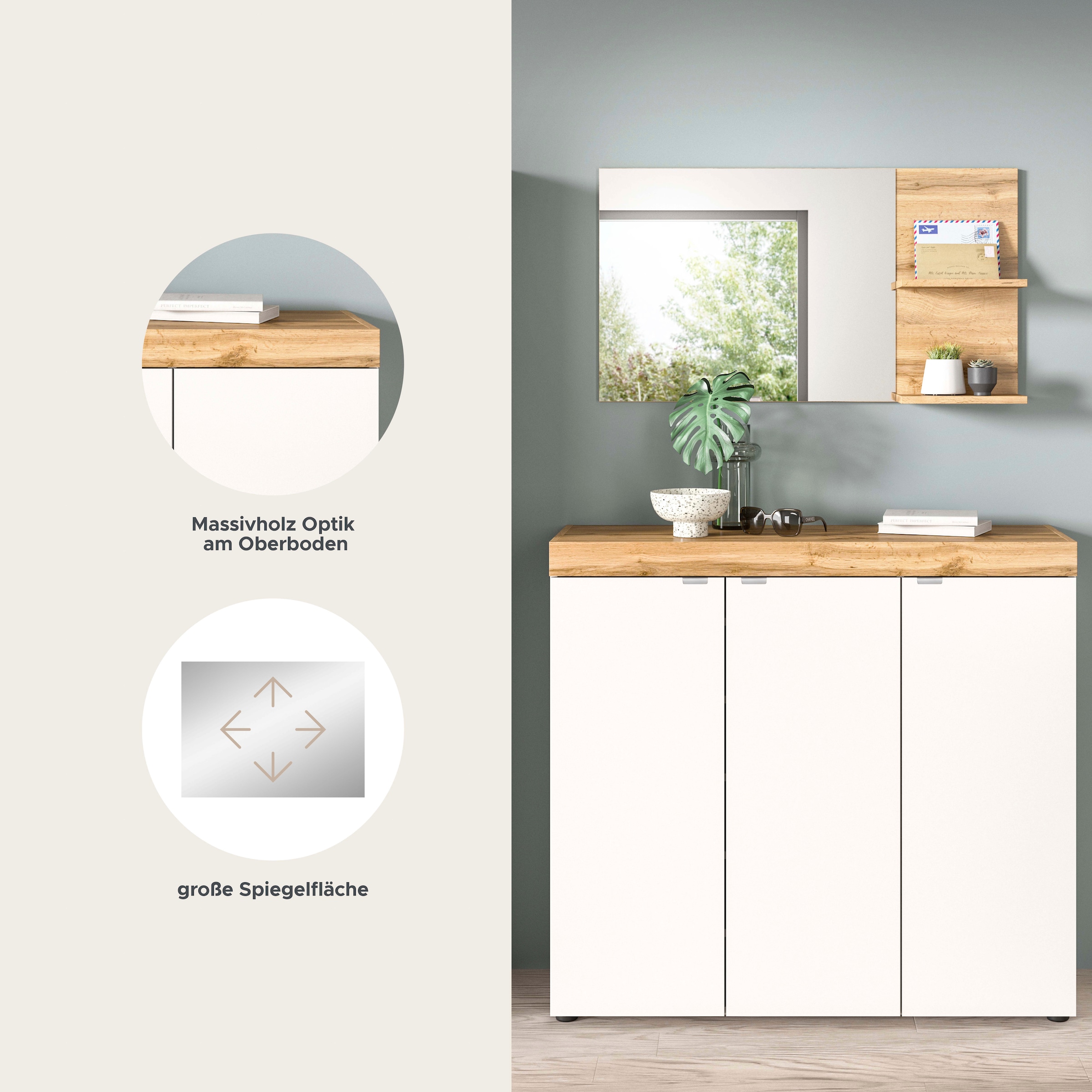 GOODproduct Ensemble de vestiaires »MAMBO II, 2-teilig, hängend oder stehend montierbar« 2 cuis tlg.